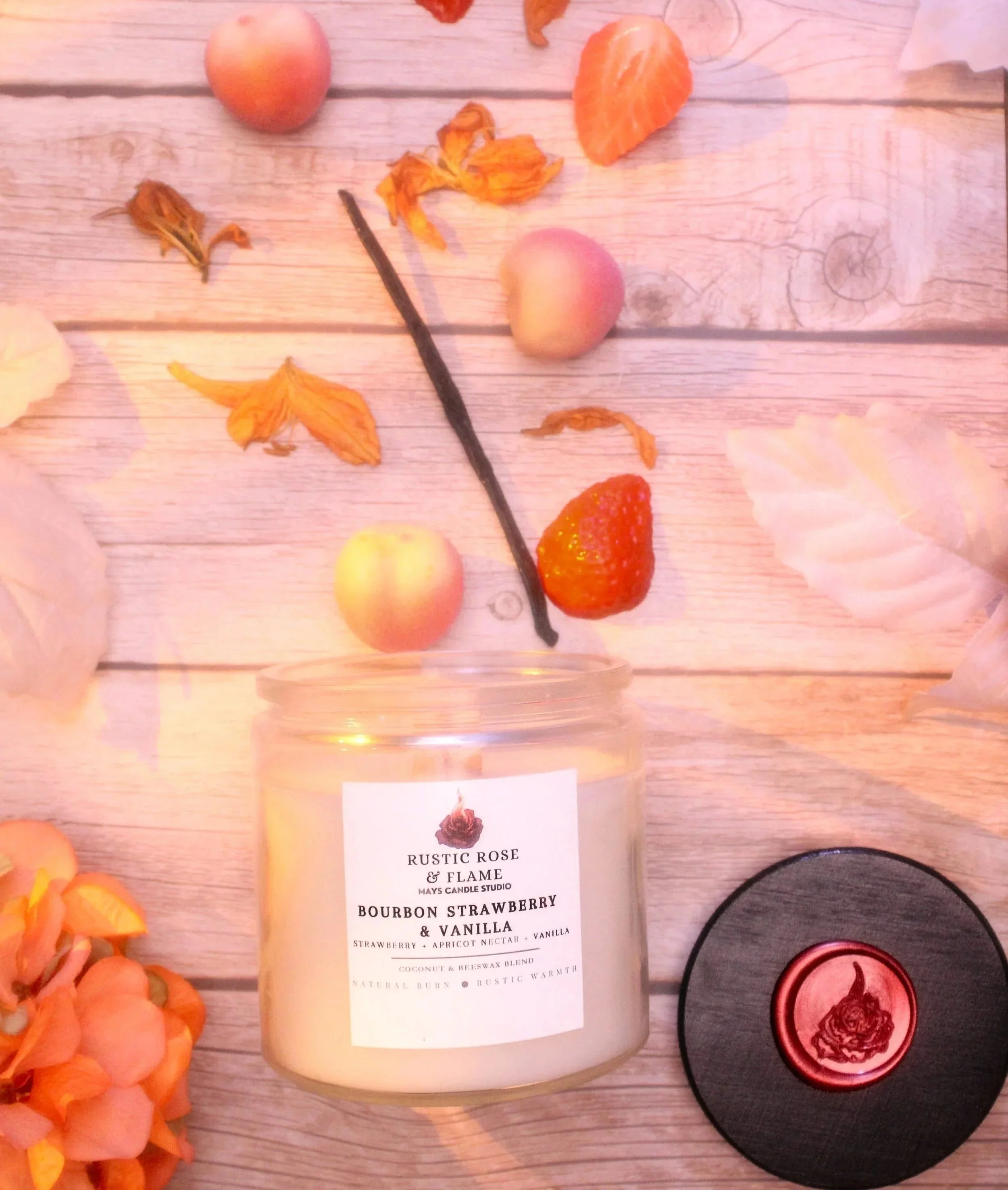 7oz Bourbon Strawberry & Vanilla