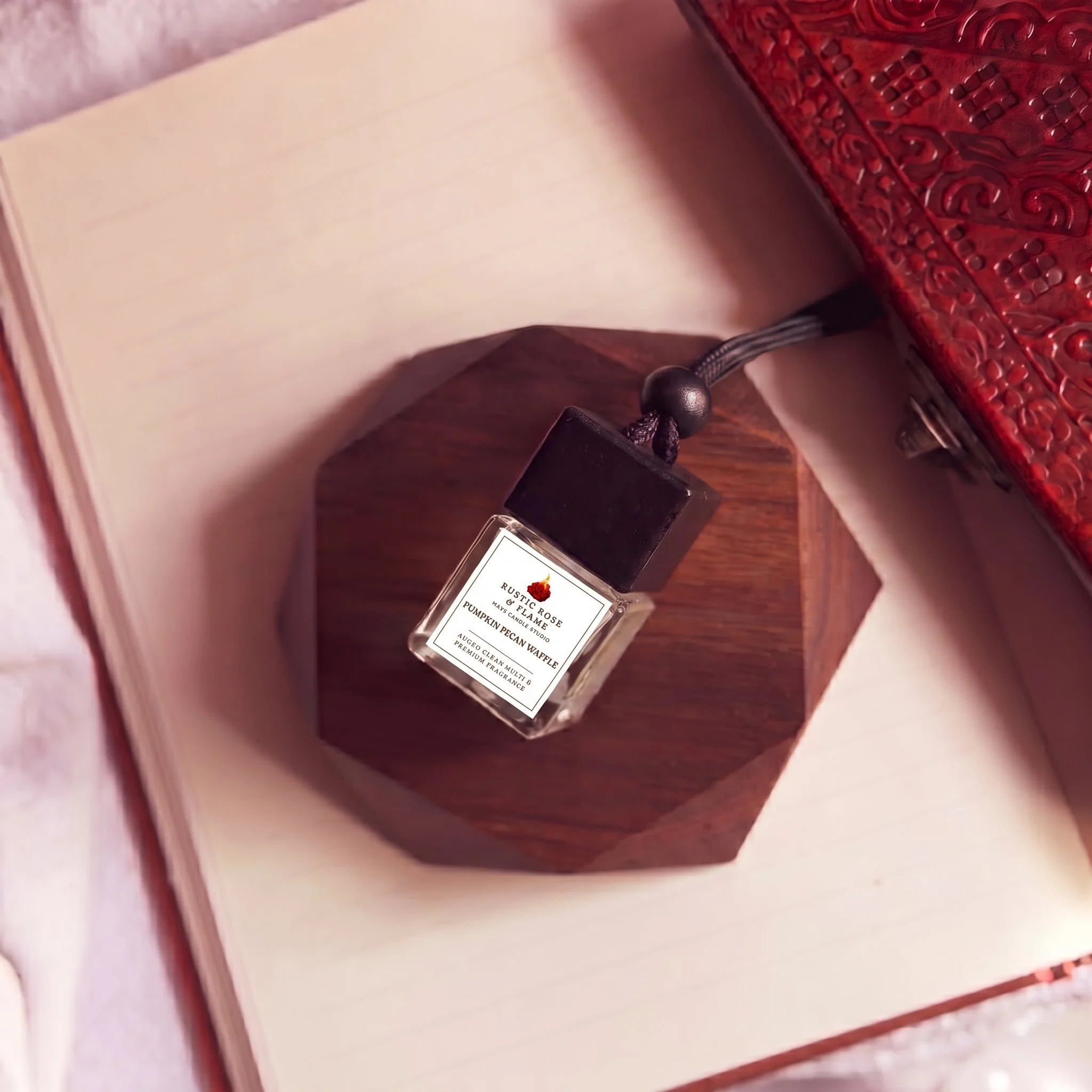 Pumpkin Pecan Waffle -Luxury Glass Car Diffuser