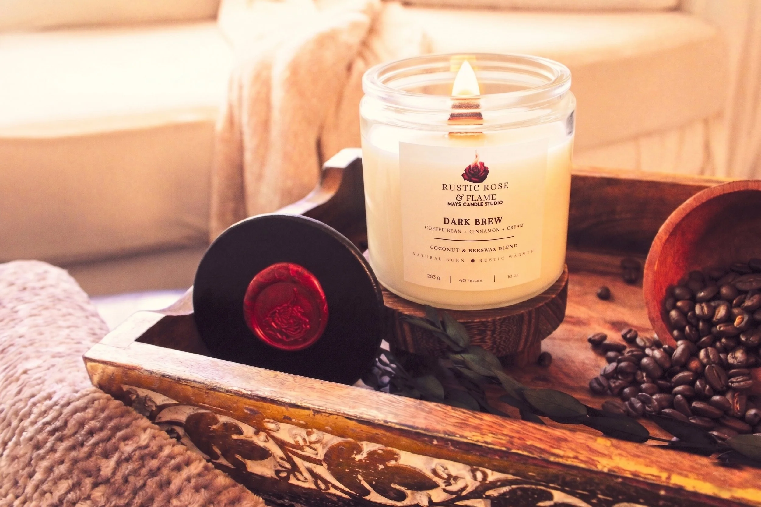 Dark Brew Coffee Candle