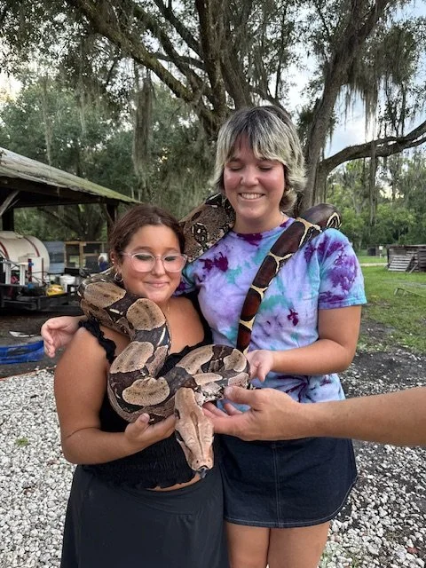 Red Tail Boa Private Animal Tour