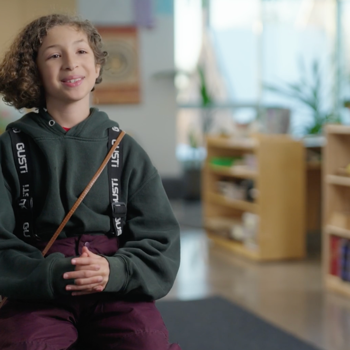 "I want to see how it's like, feel what it's like."