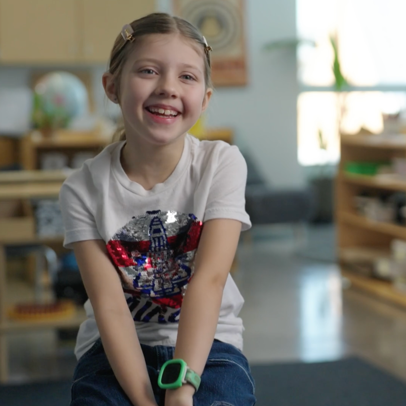 "I really, really, really am excited!"