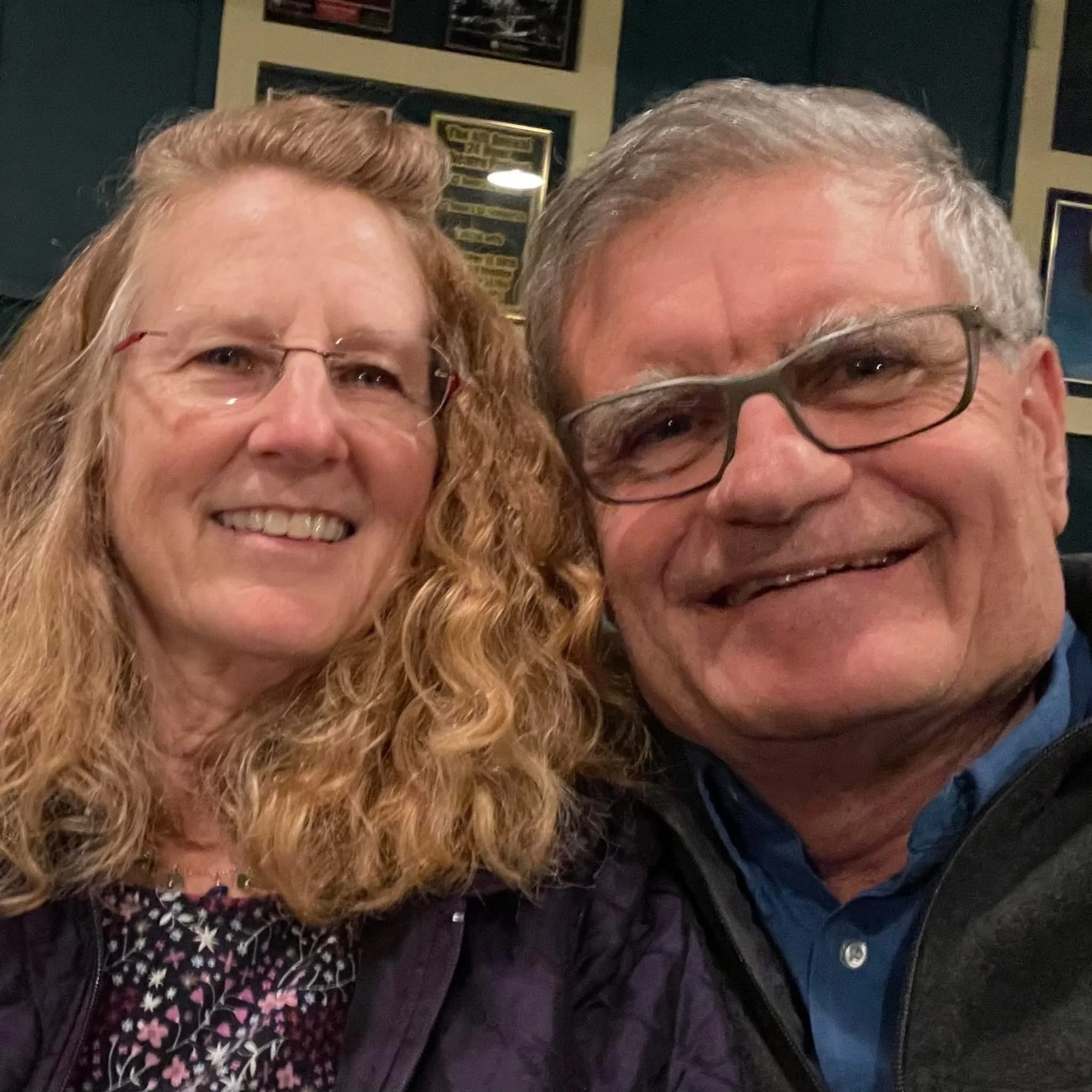 Author of Shimmer House: Dave Zietlow and his wonderful wife