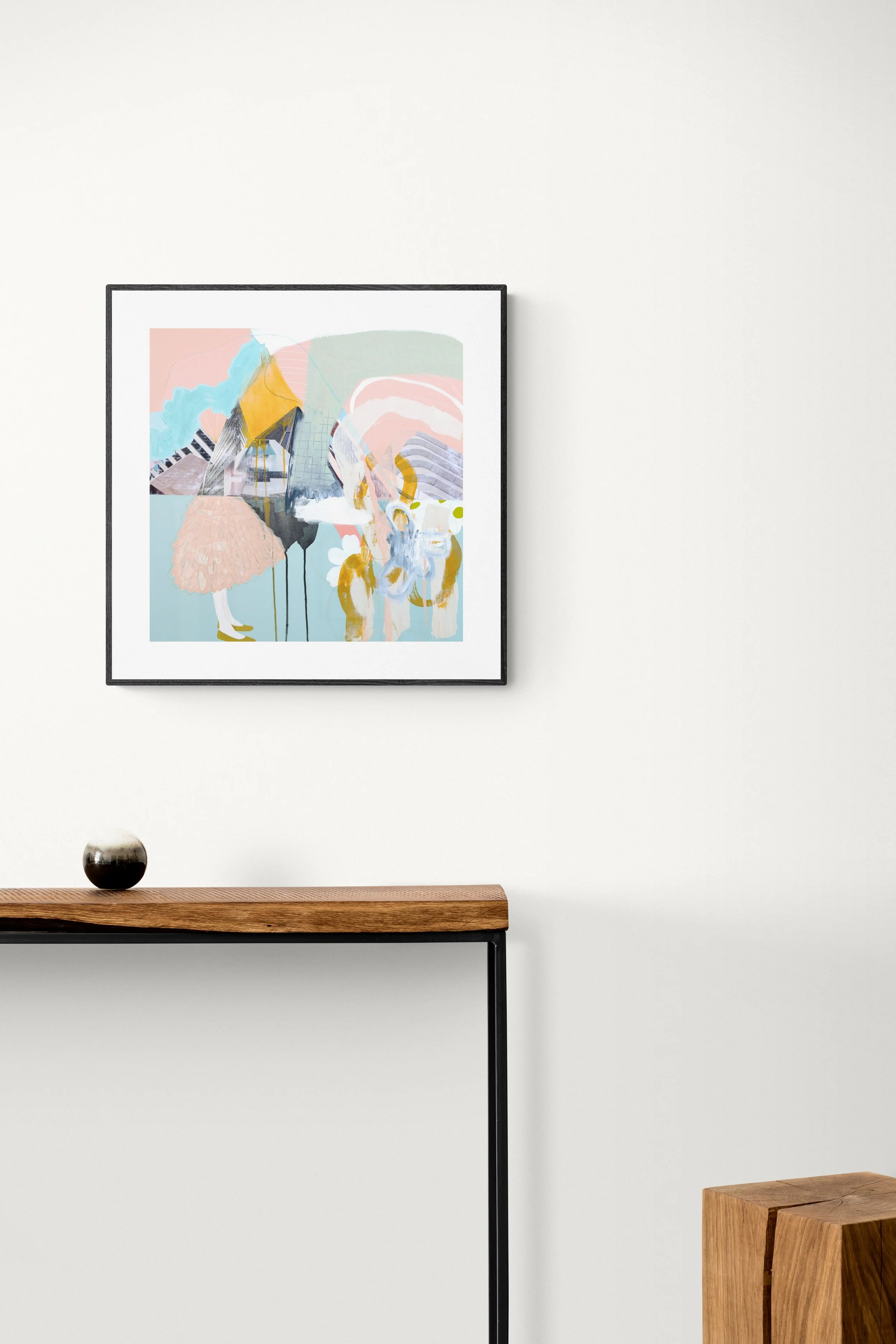 urban bloom_console-table-and-solid-wood-pedestal-in-hallway.jpeg