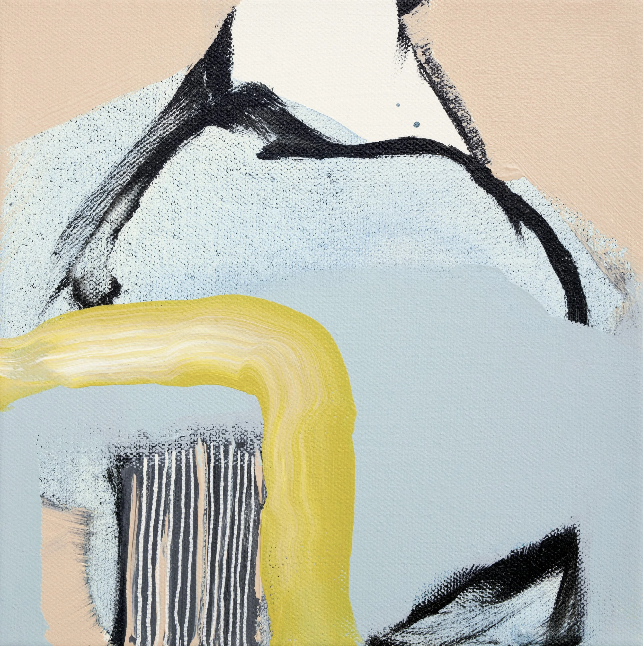 'Velvet' - mixed media on canvas | 20x20cm | Sold