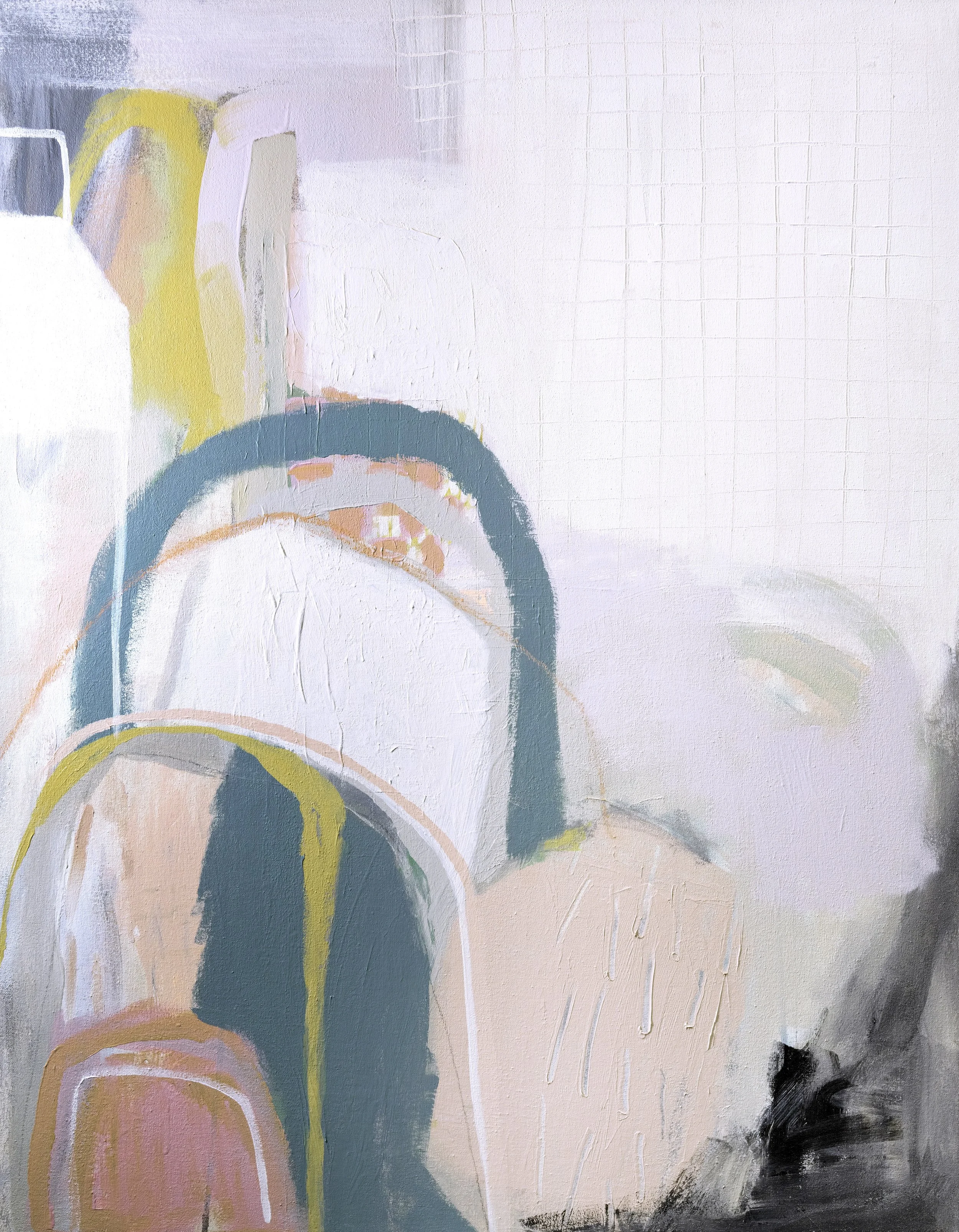 'Pocket full of Rainbows' - mixed media on canvas | 90x70cm | Sold