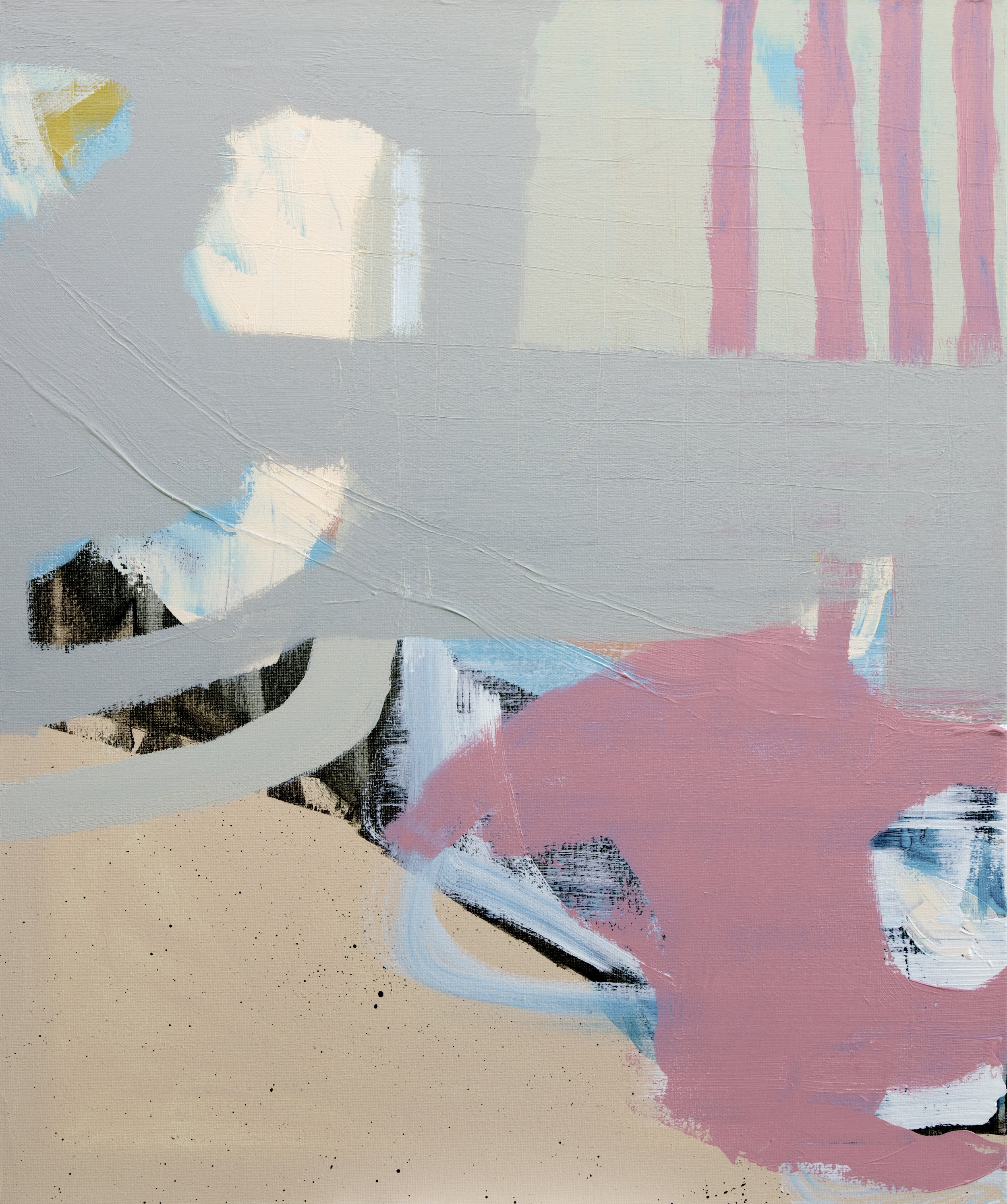 'This life' | 2024 | mixed media on canvas | 60x50cm