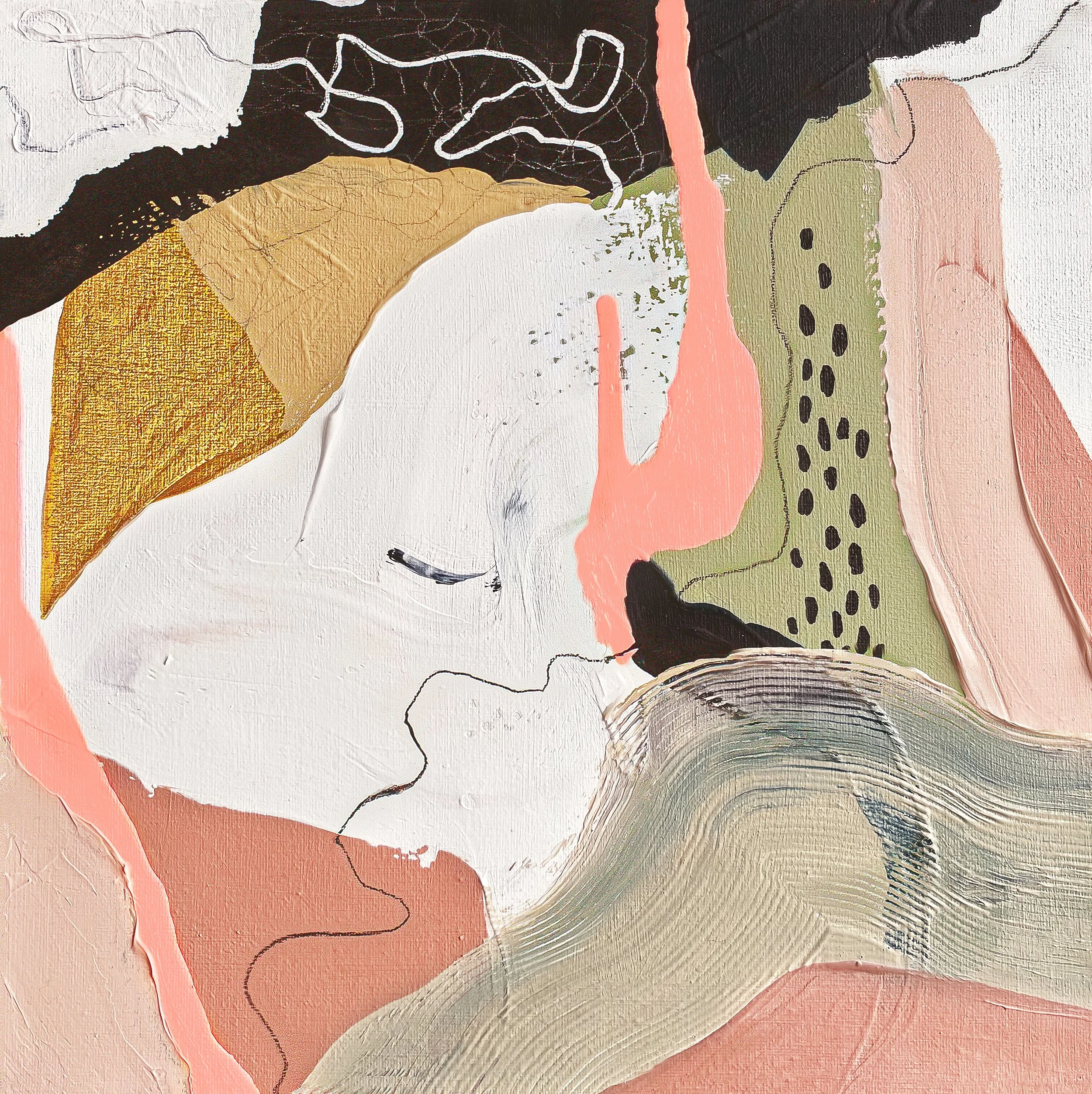 'Catch the light' | 2021 | mixed media on canvas | 30x30cm | Sold