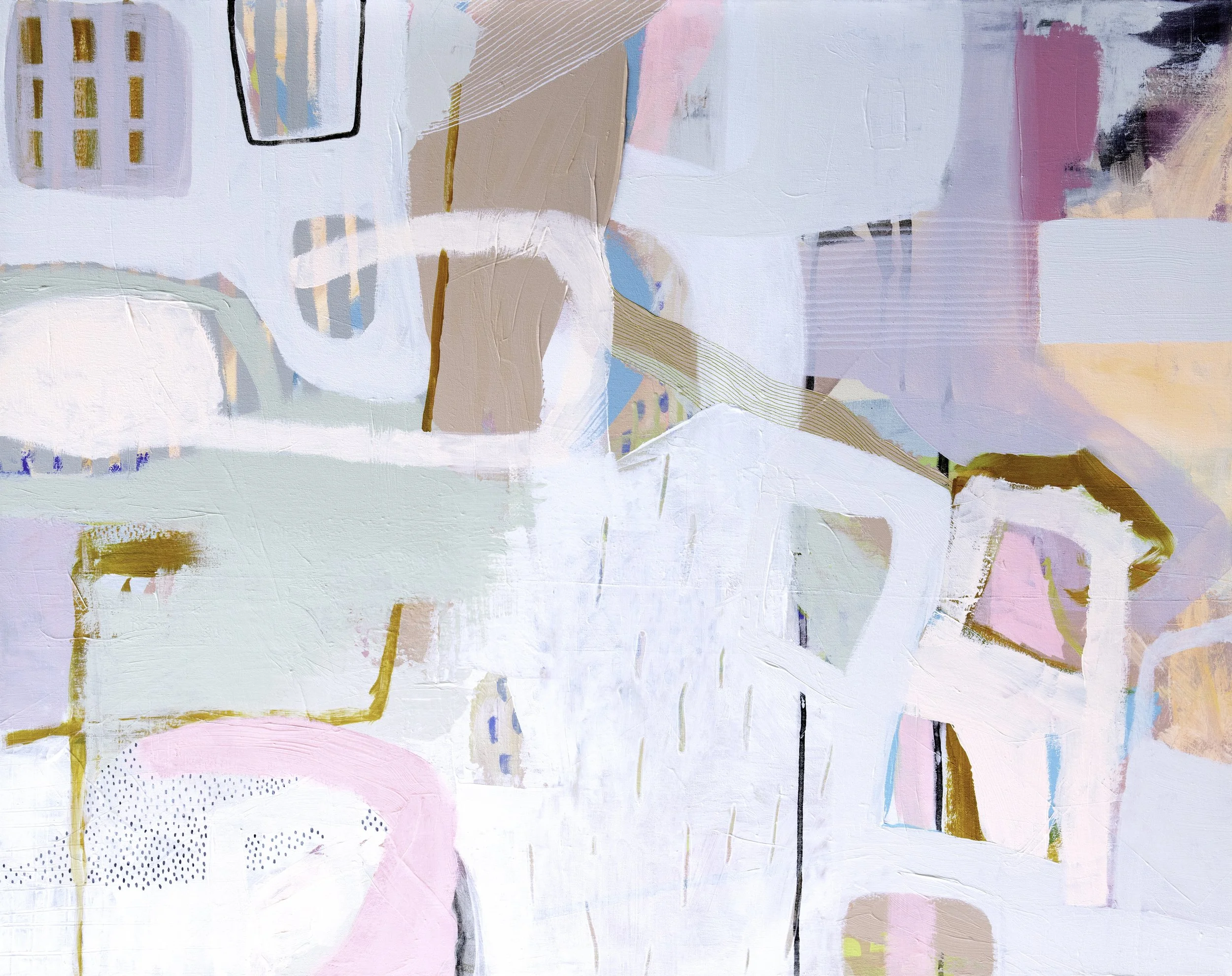 'Dream Journey' - mixed media on canvas | 80x100cm | Sold