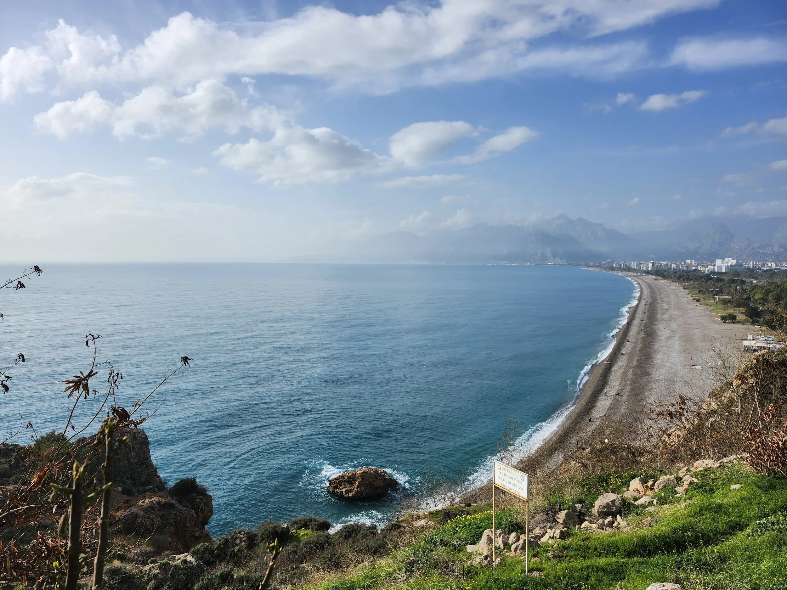 View of Konyaalti Beach
