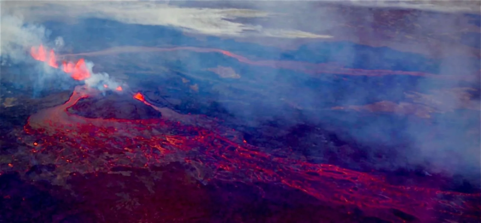 Dancing with Fire: Flying over a live volcano eruption — Best.Trip.Ever.