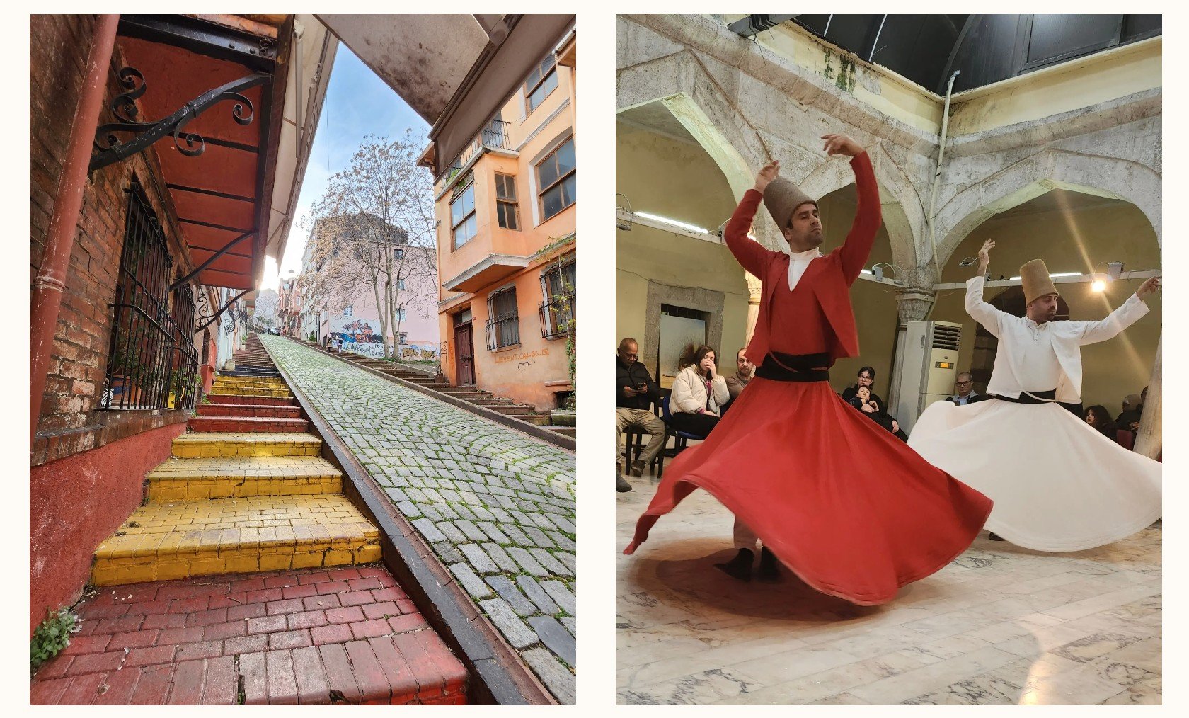 The colorful streets of Balat and Whirling Dervishes - Two Must Do's when in Istanbul