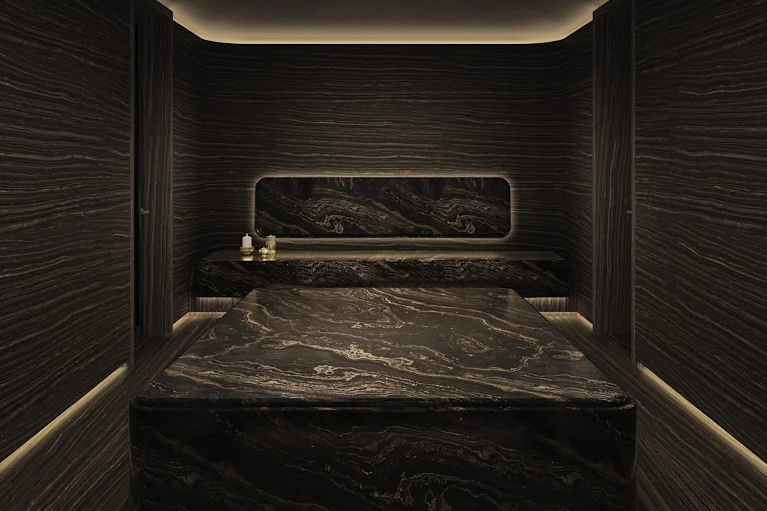 The Hammam at Amangati Spa aboard Aman at Sea