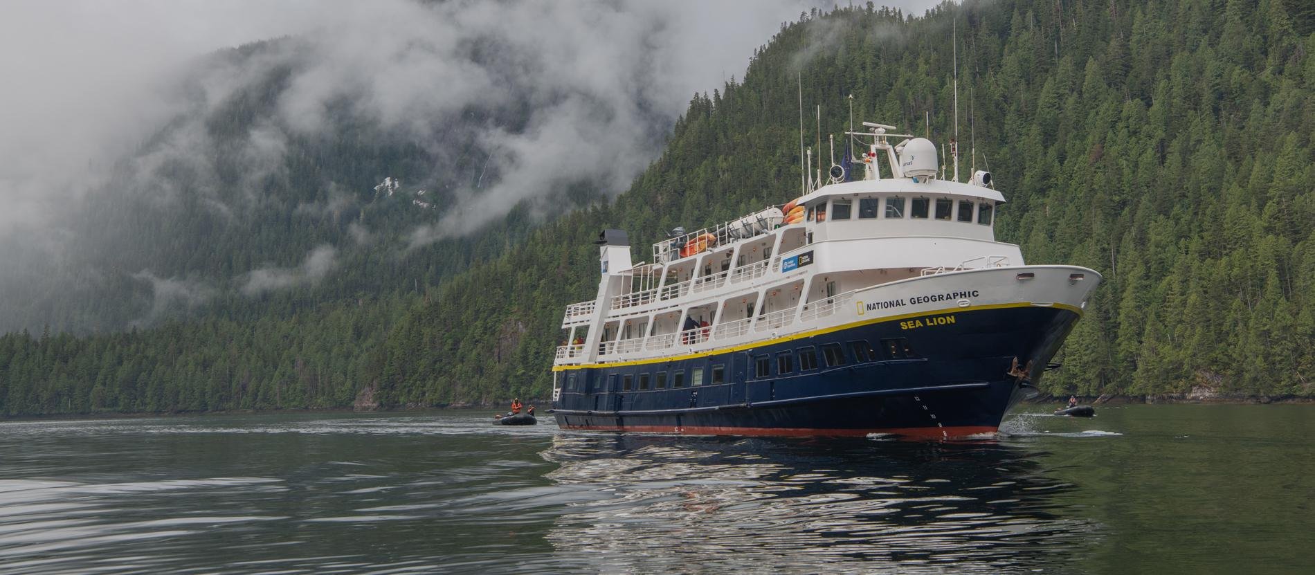 The Sea Lion, an expedition cruise ship by National Geographic