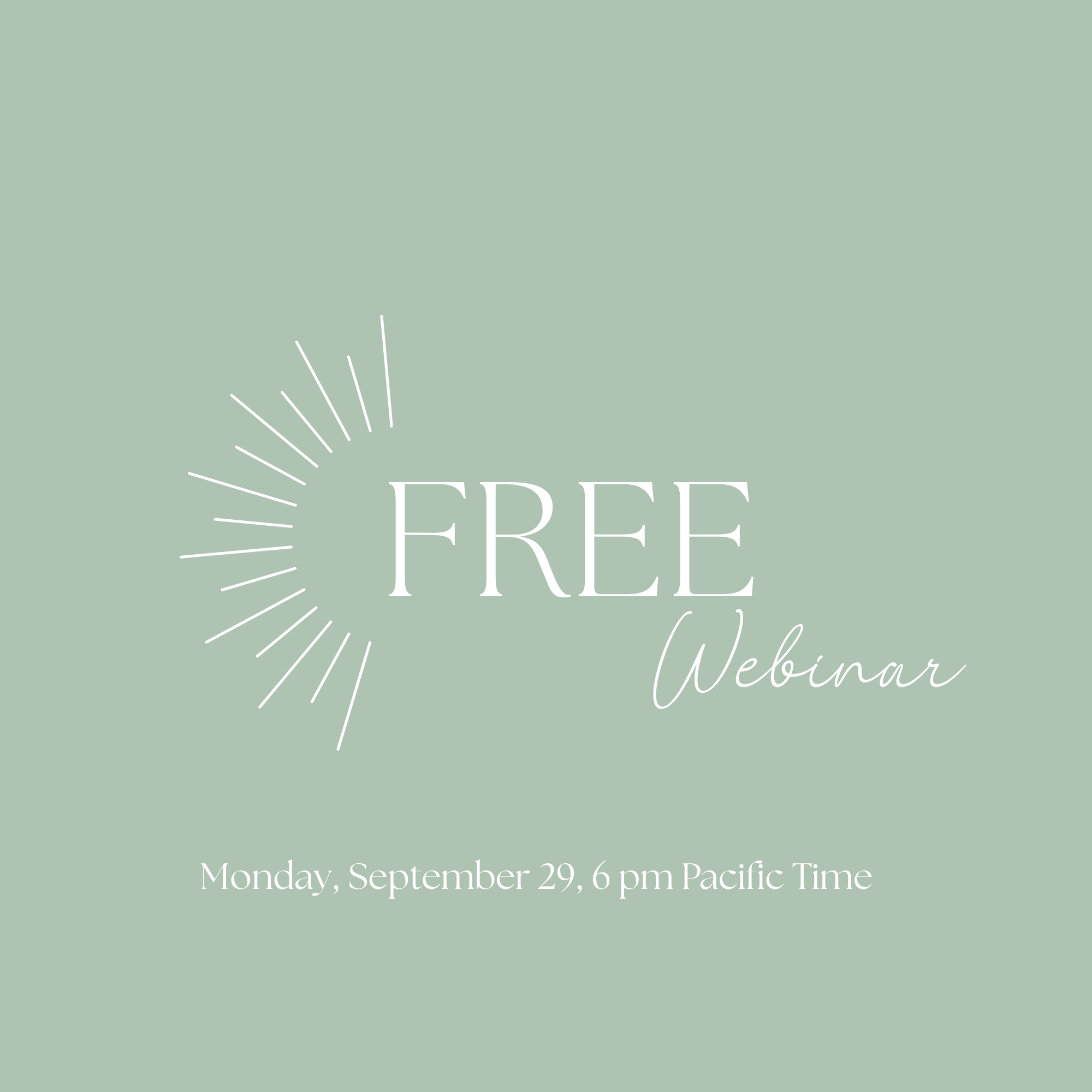 FREE Educational Webinar - Is Group Coaching Right For Me?