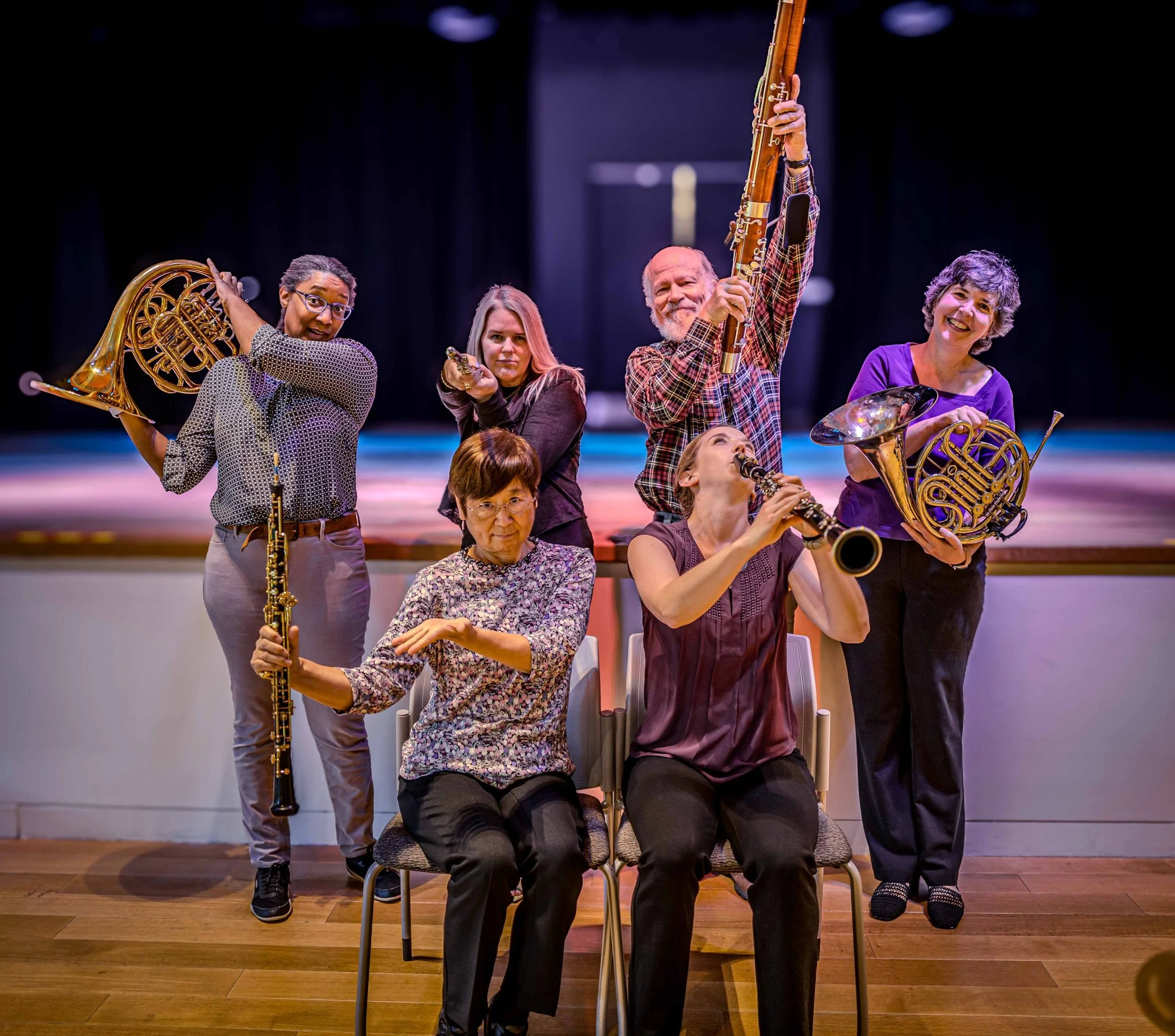 Cville Cinco Plays at Piedmont Botanical Garden