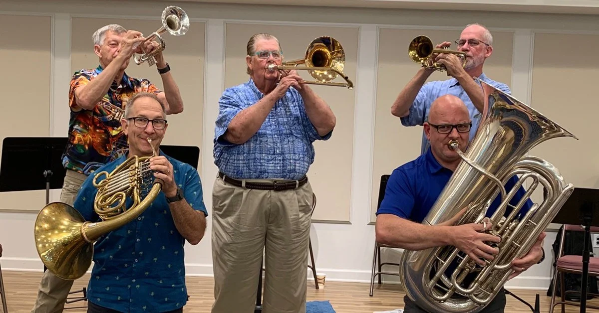 Brass Quintet Plays Downtown