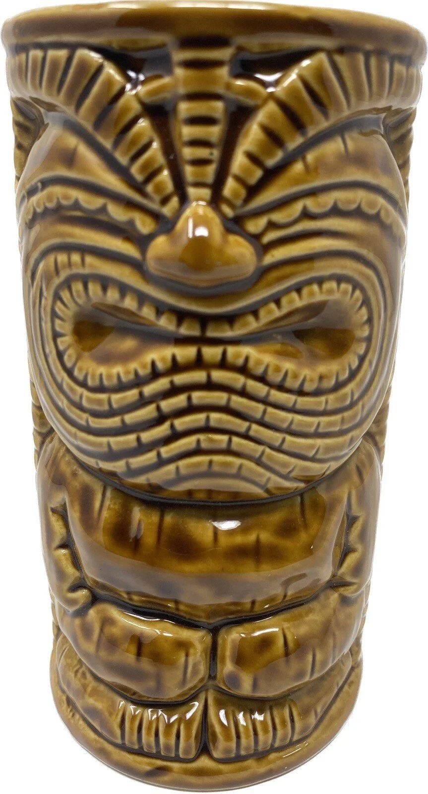 Vintage Happy Tiki Mug by KC Hawaii - NIB