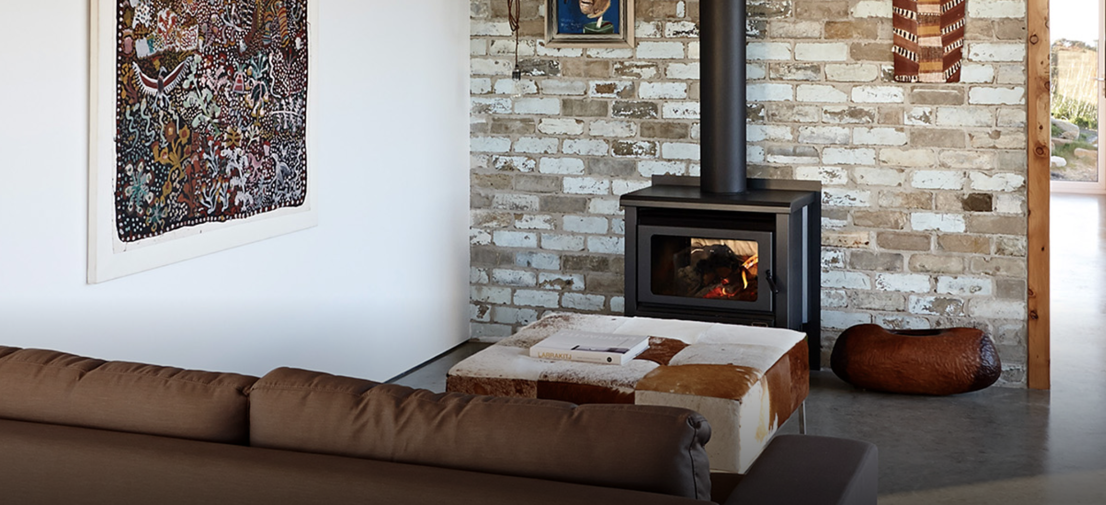 Kemlan Coupe Wall Penetration Double Sided Wood Fireplace Wall Penetration