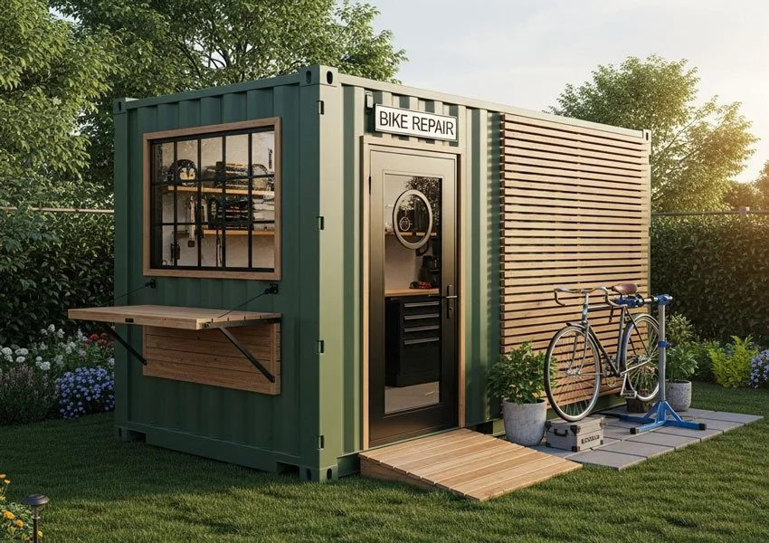 Shipping Containers as Modern Sheds: A Smart, Sustainable Trend