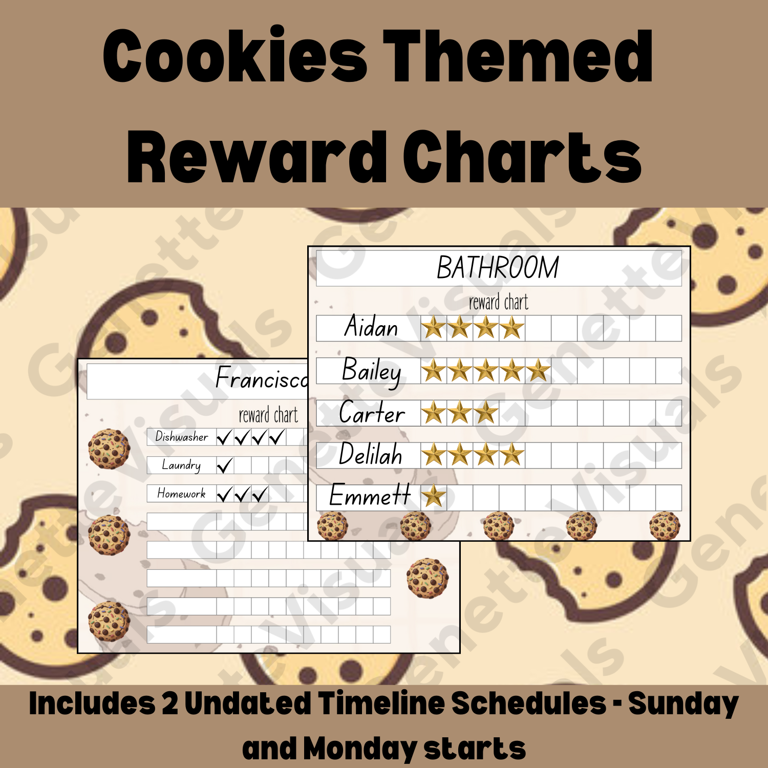 Cookies Reward Charts