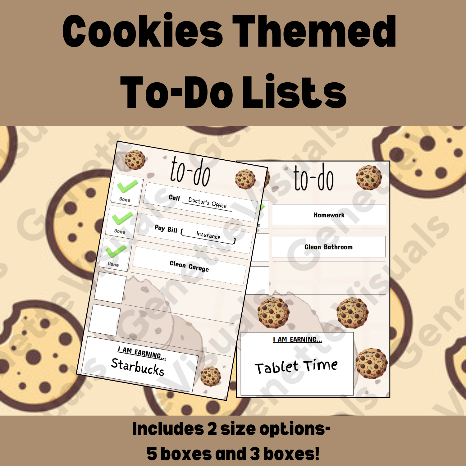 Cookies To-Do List
