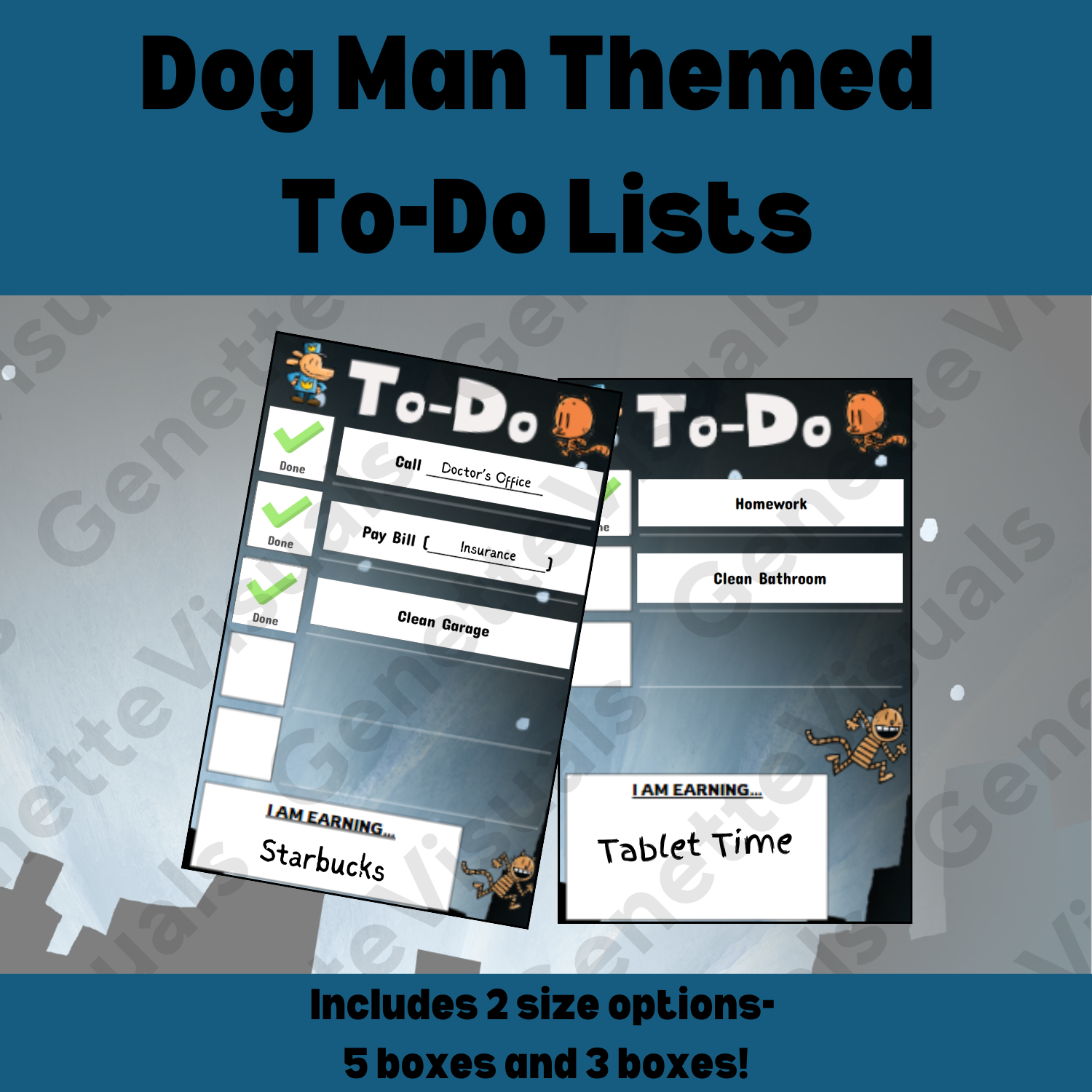 Dog Man To-Do List