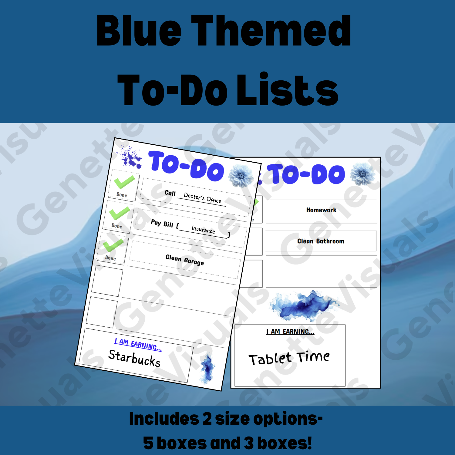 Blue To-Do List