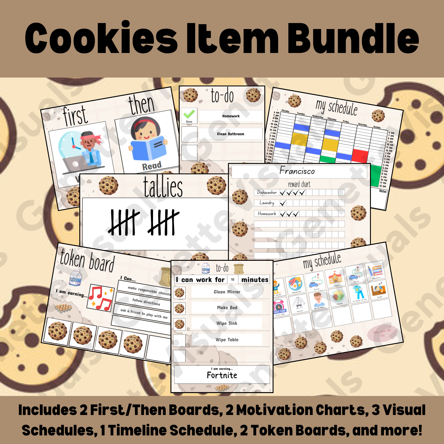 Cookies Visual Support Bundle