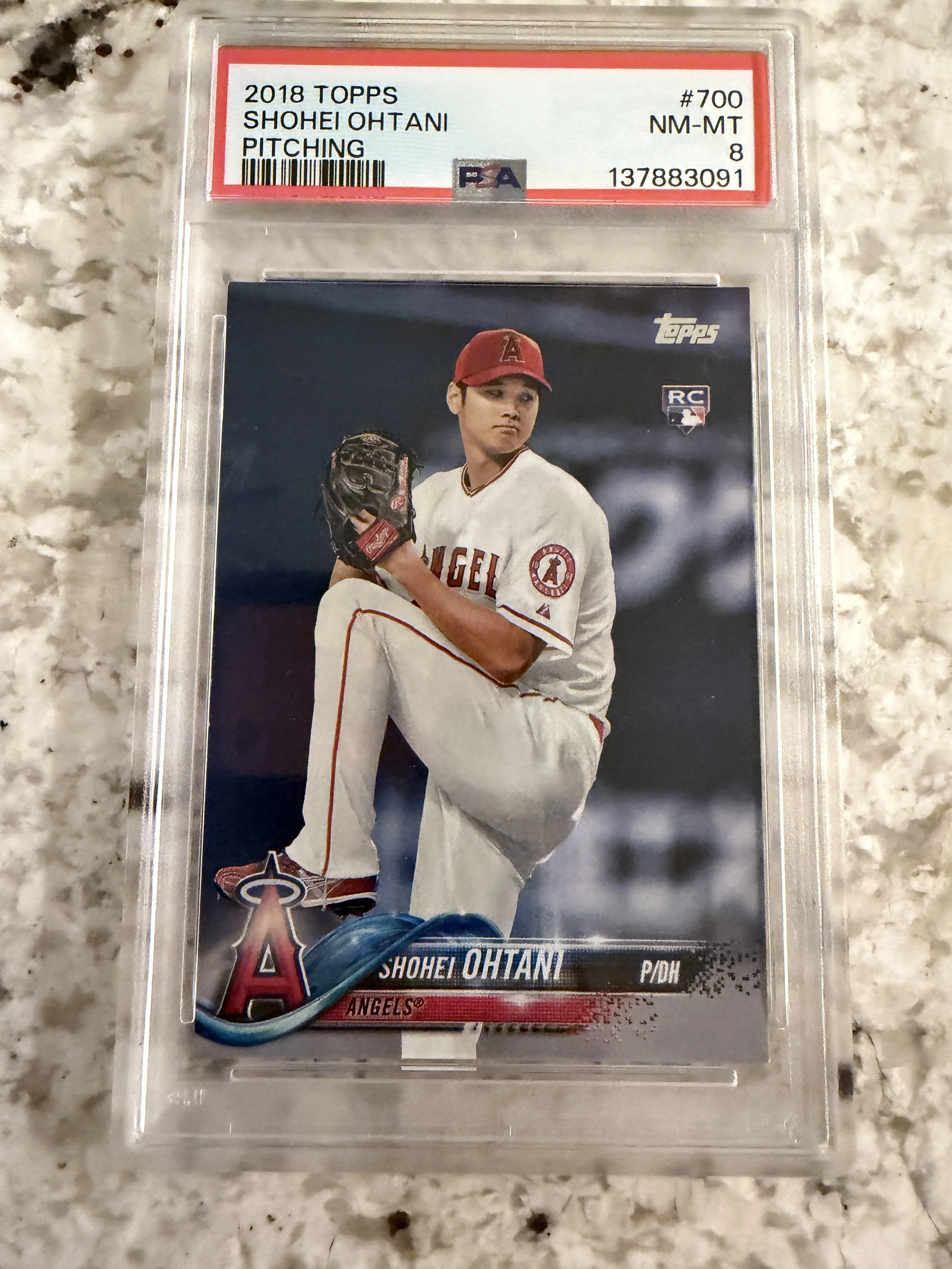 Shohei Ohtani 2018 Topps Rookie Card