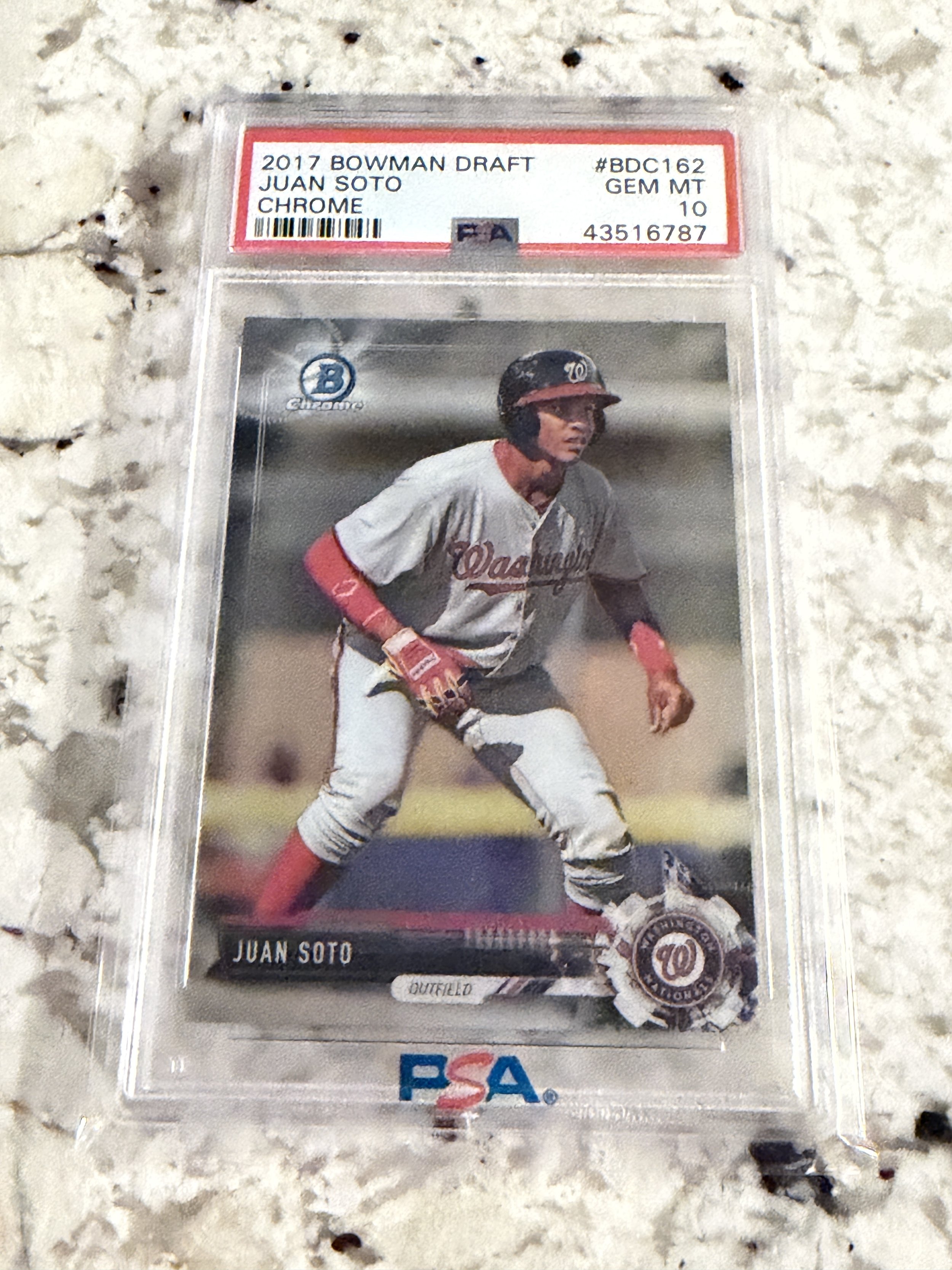 Juan Soto Rookie 2017 Bowman Draft