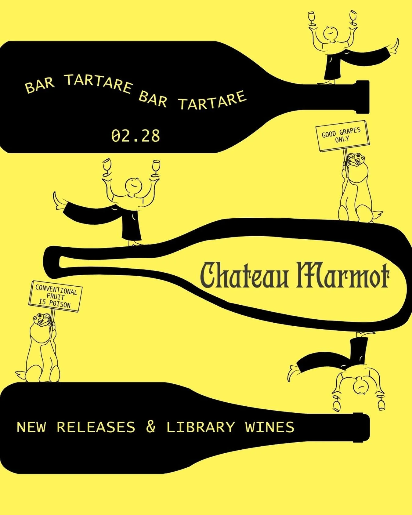 Vancouver pals! This Saturday (Feb. 28) ‼️ @_bartartare 💥 I will pouring new wines and some oldies to quench your thirst! Delicious food for the hungry ones! Maybe some sneaky future releases too;) See you there 💥