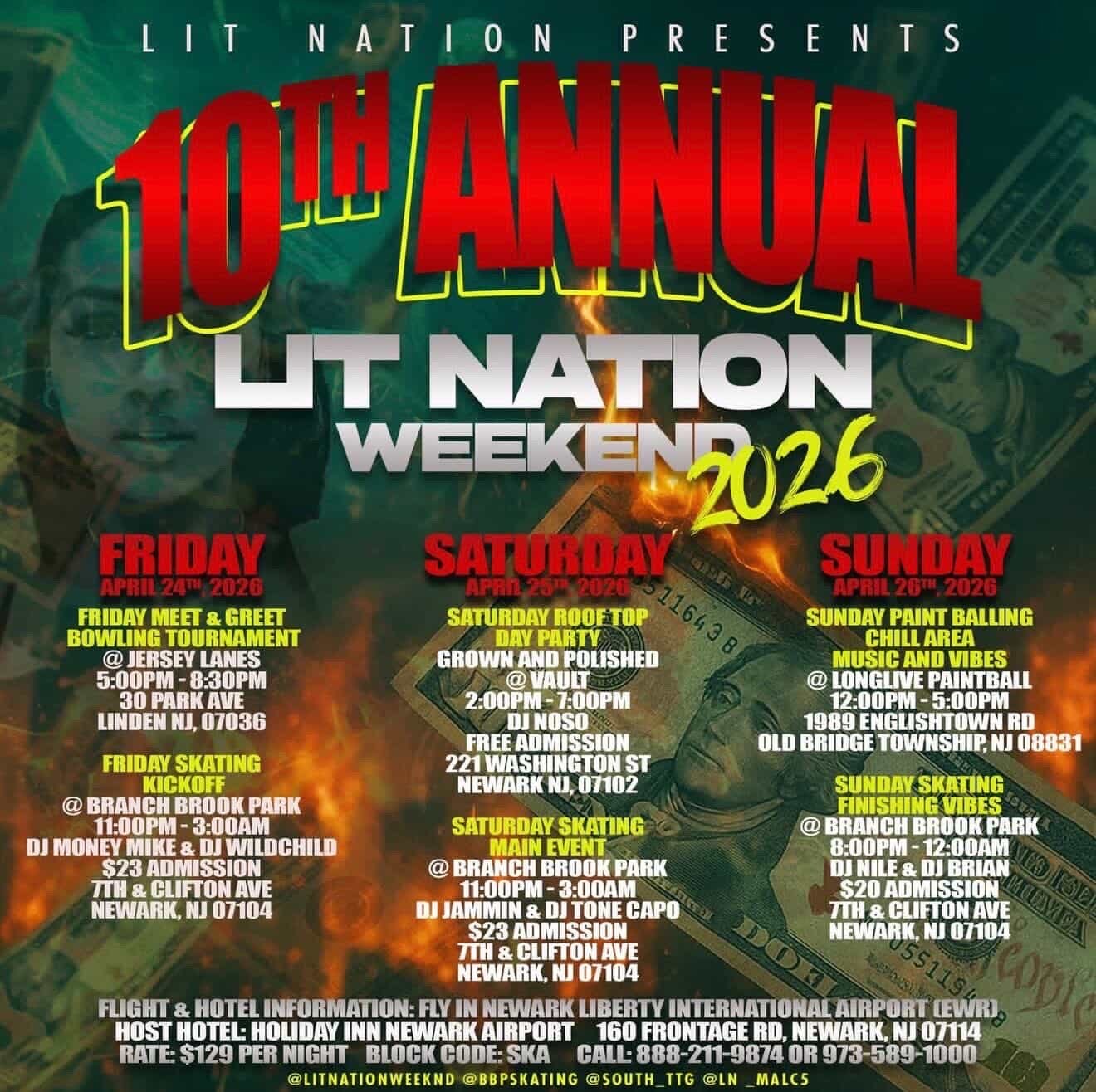 LIT Nation 10th Annual Weekend - Newark, NJ