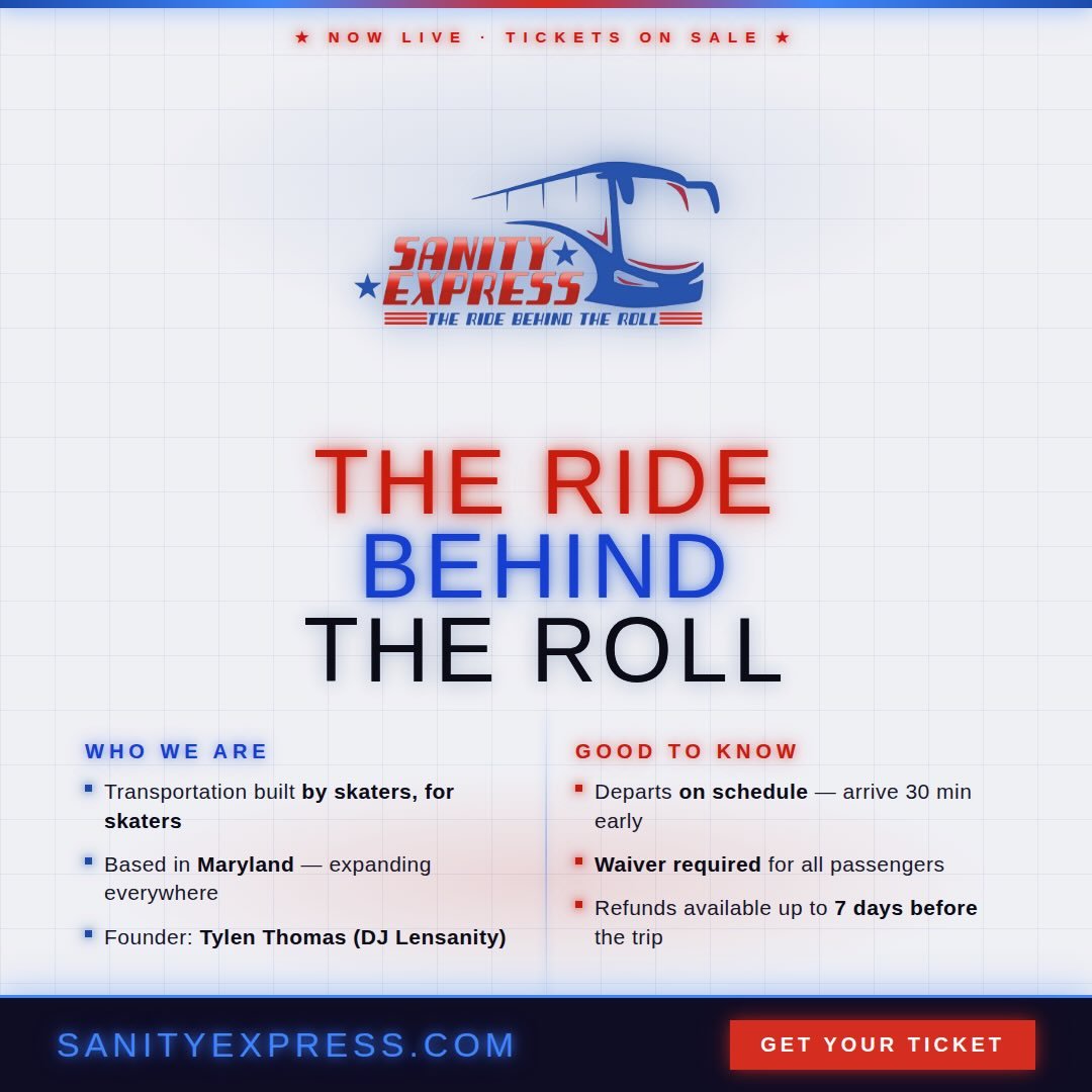 &ldquo;The Ride Behind the Roll&rdquo;

Want to learn more? Visit our website at SanityExpress.com or click the link in our bio for more information.🌐