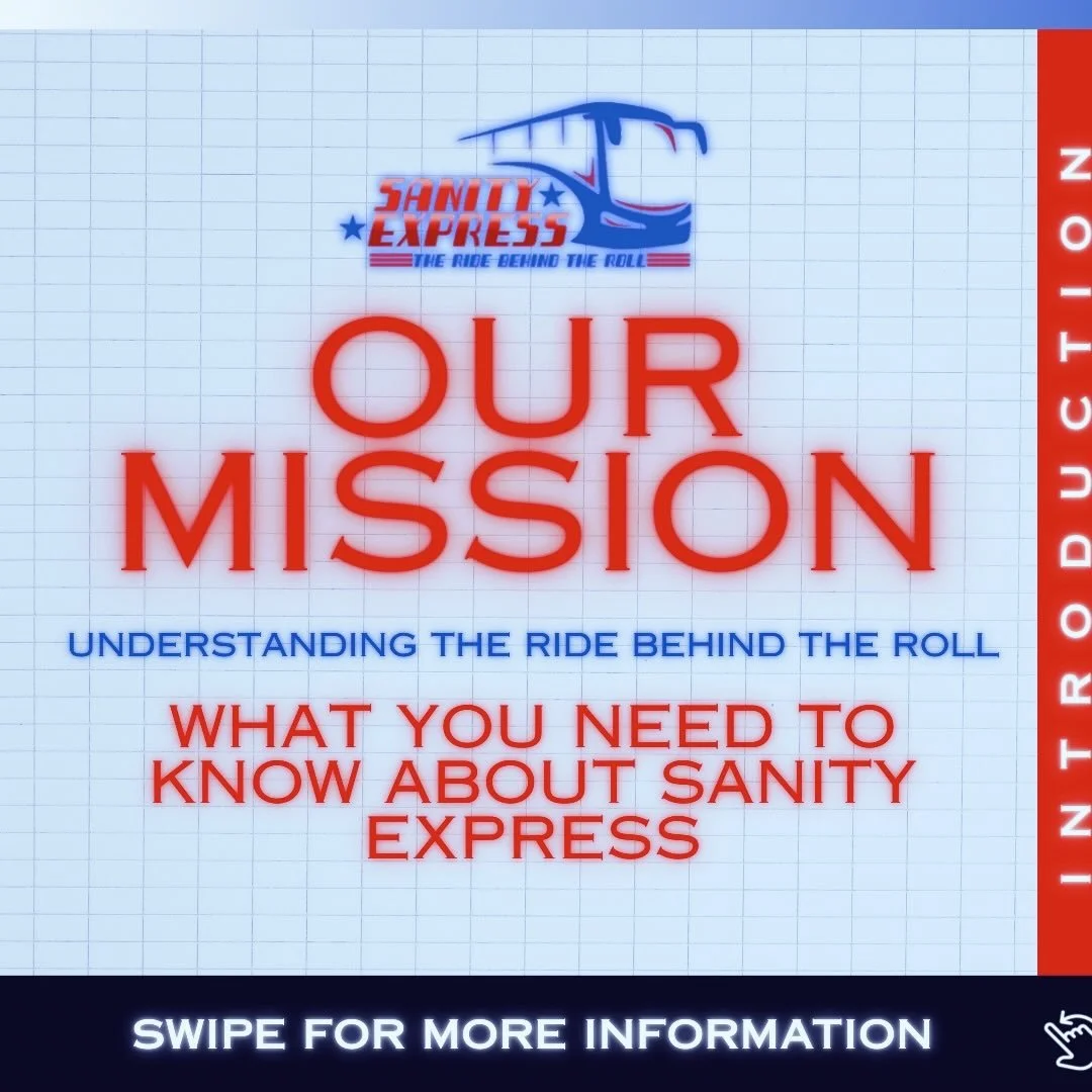 NOW INTRODUCING 🚎
Sanity Express

Not completely new, but a refreshed concept and idea!

Feel free to swipe through the carousel to see what we&rsquo;re all about and learn more about what our mission is. Special thank you to @mediabylaila for bring