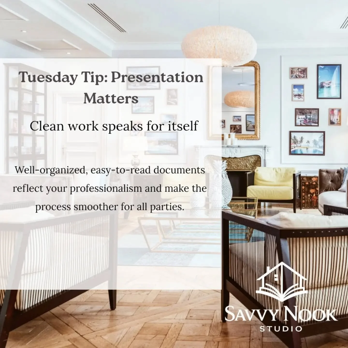 There are still people out there who will appreciate the small efforts.  Use a presentation folder, have your CMA professionally printed.  Putting in the small efforts can make all the difference!  This is the last Tuesday tip in this series! Stay tu