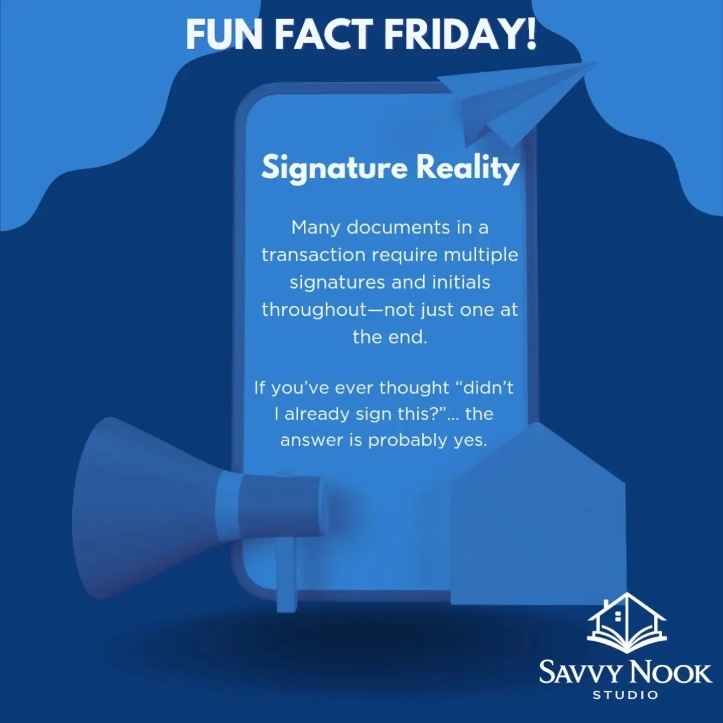 The great thing about signing platforms is you can usually see if a document has already been sent and signed.  If you name the signing session it will be easier to find along with proper document labeling! #todaysfunfactfriday #tgif #virtualrealesta