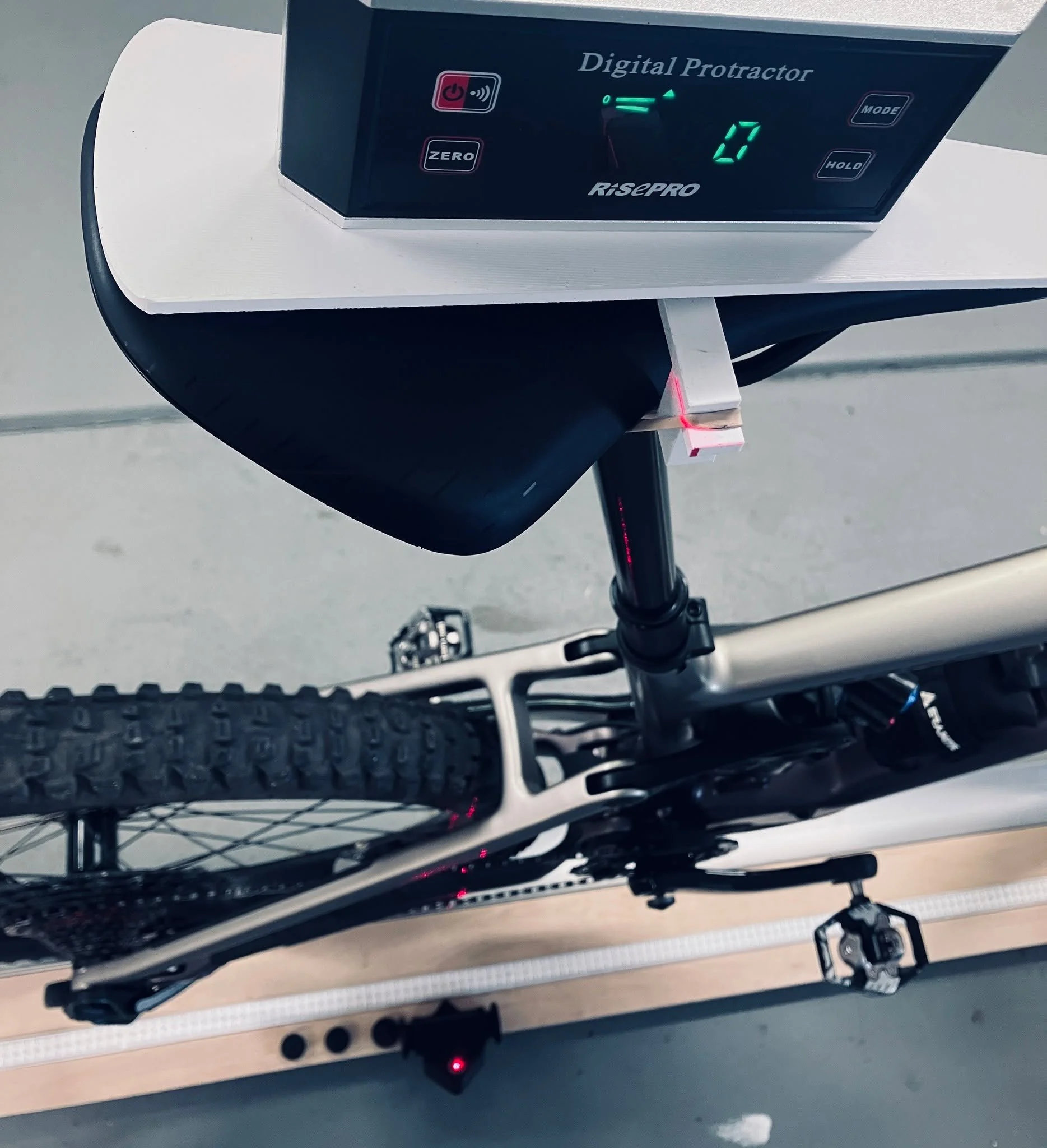 A couple of tools from the bench.

Lasers have a way of simplifying things&mdash;there&rsquo;s something direct about a clean red line showing position and movement in real time.

If you know me, or understand the Service Course, you know why I&rsquo