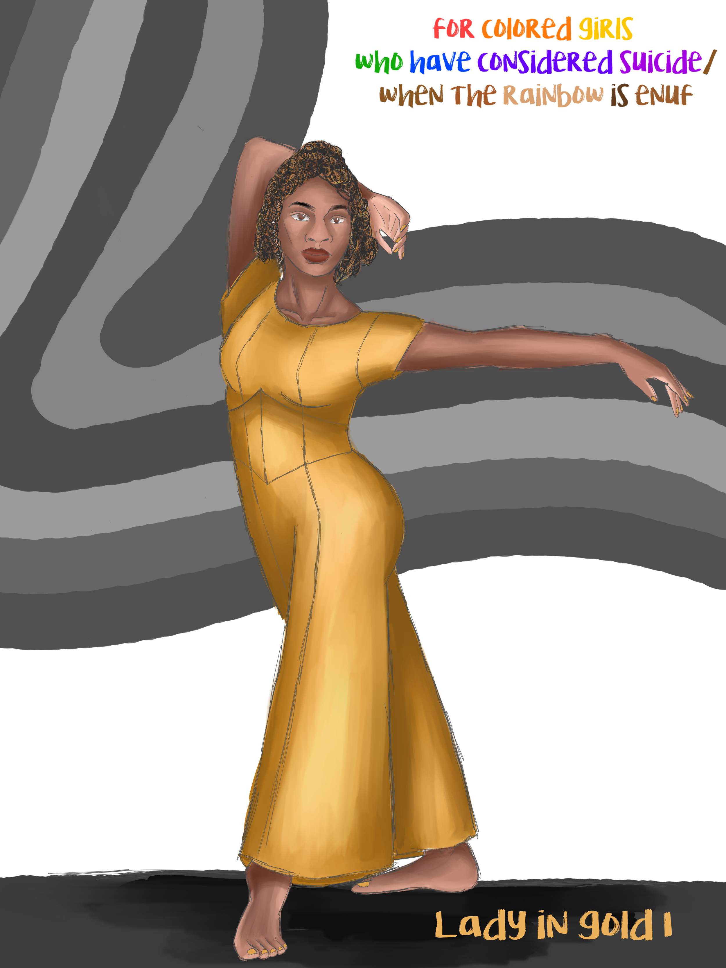 For all the Colored girls. : Lady in Gold