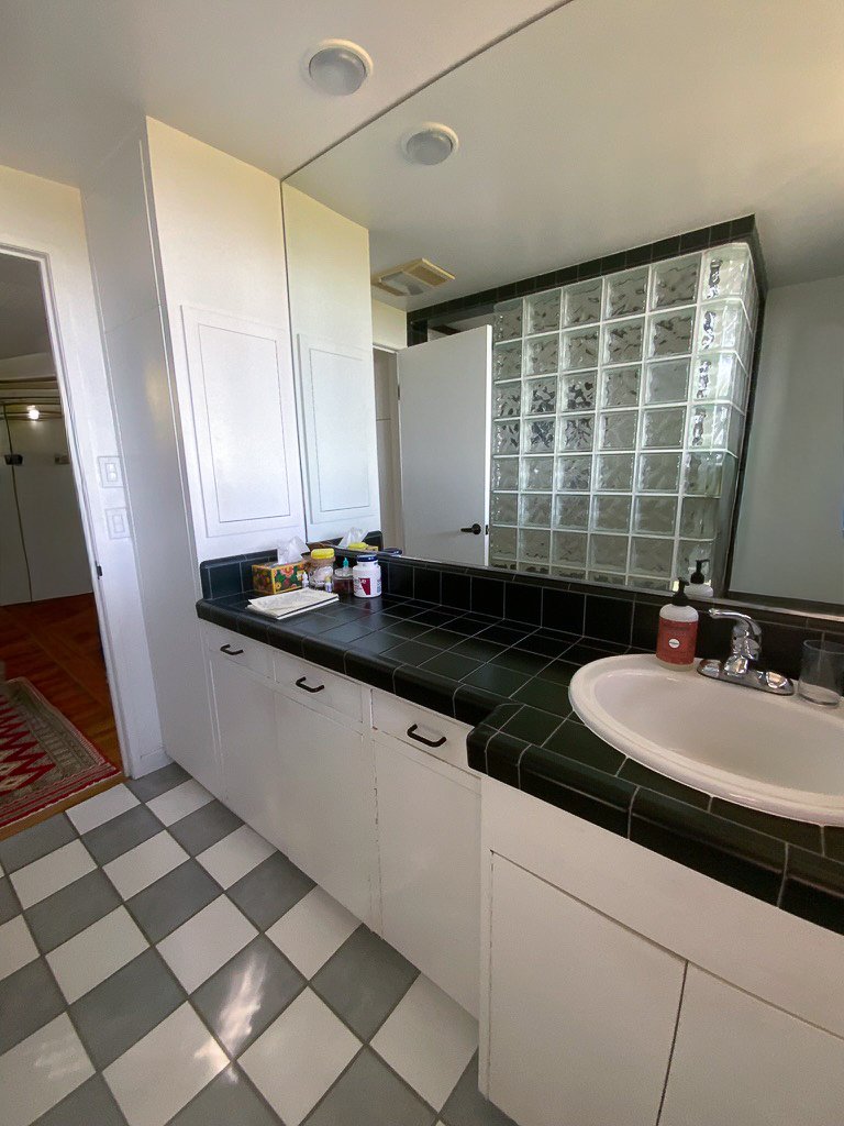 The old cabinetry and lack of warmth was glaring, and created awkward space by the sink.