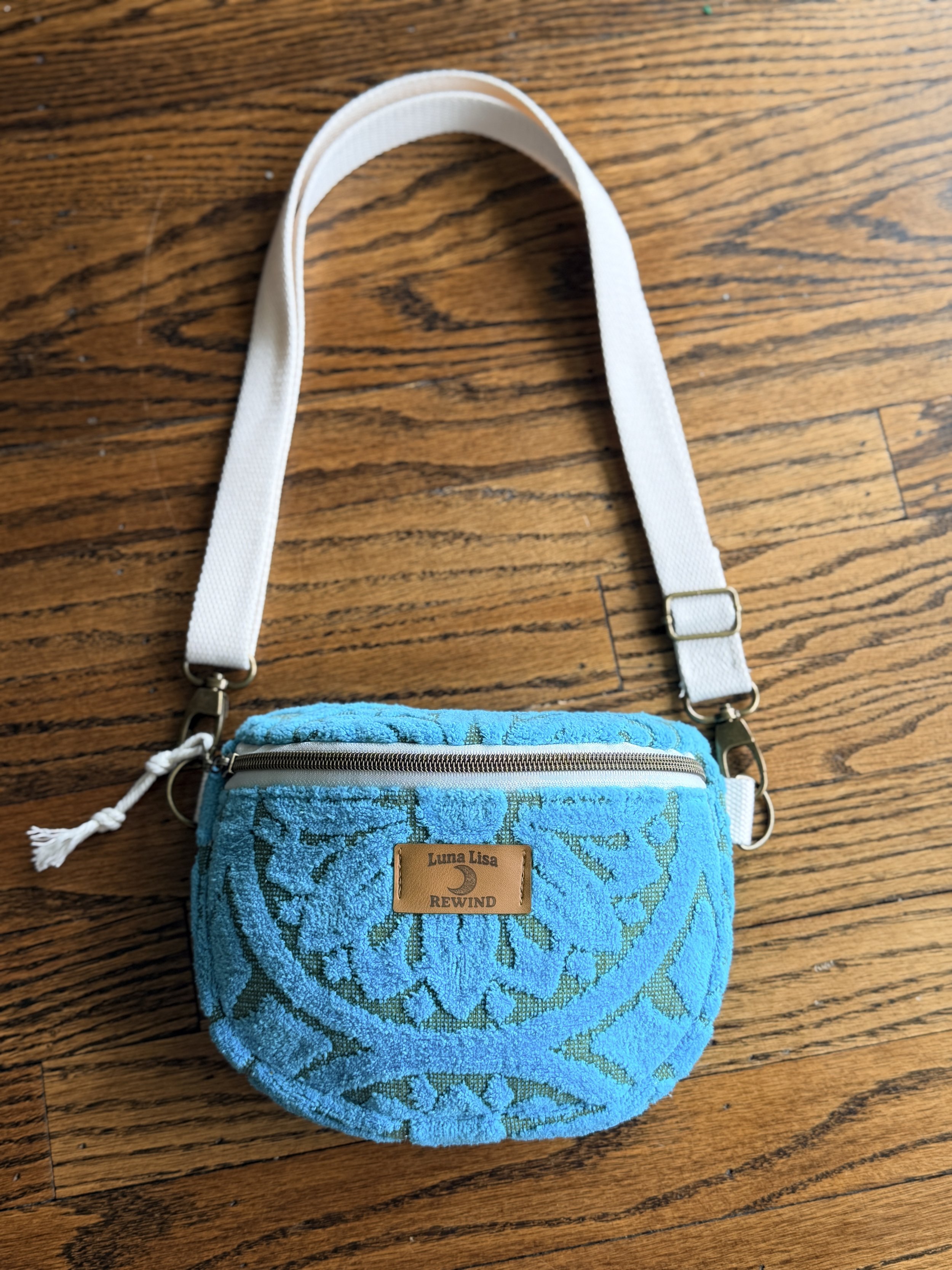Crossbody Belt Bag Mini - Glass Garden