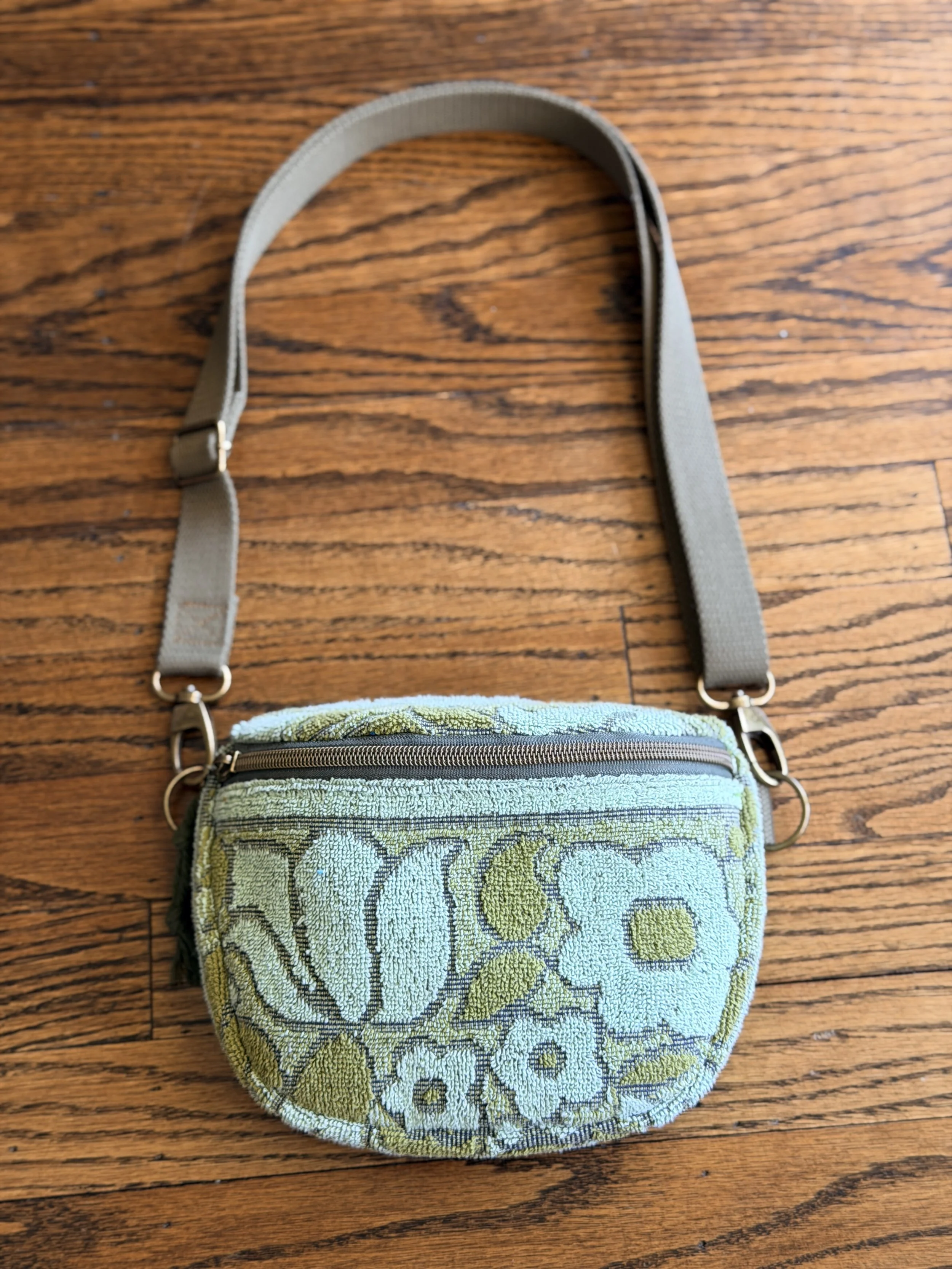 Crossbody Belt Bag Mini - Disco Fern