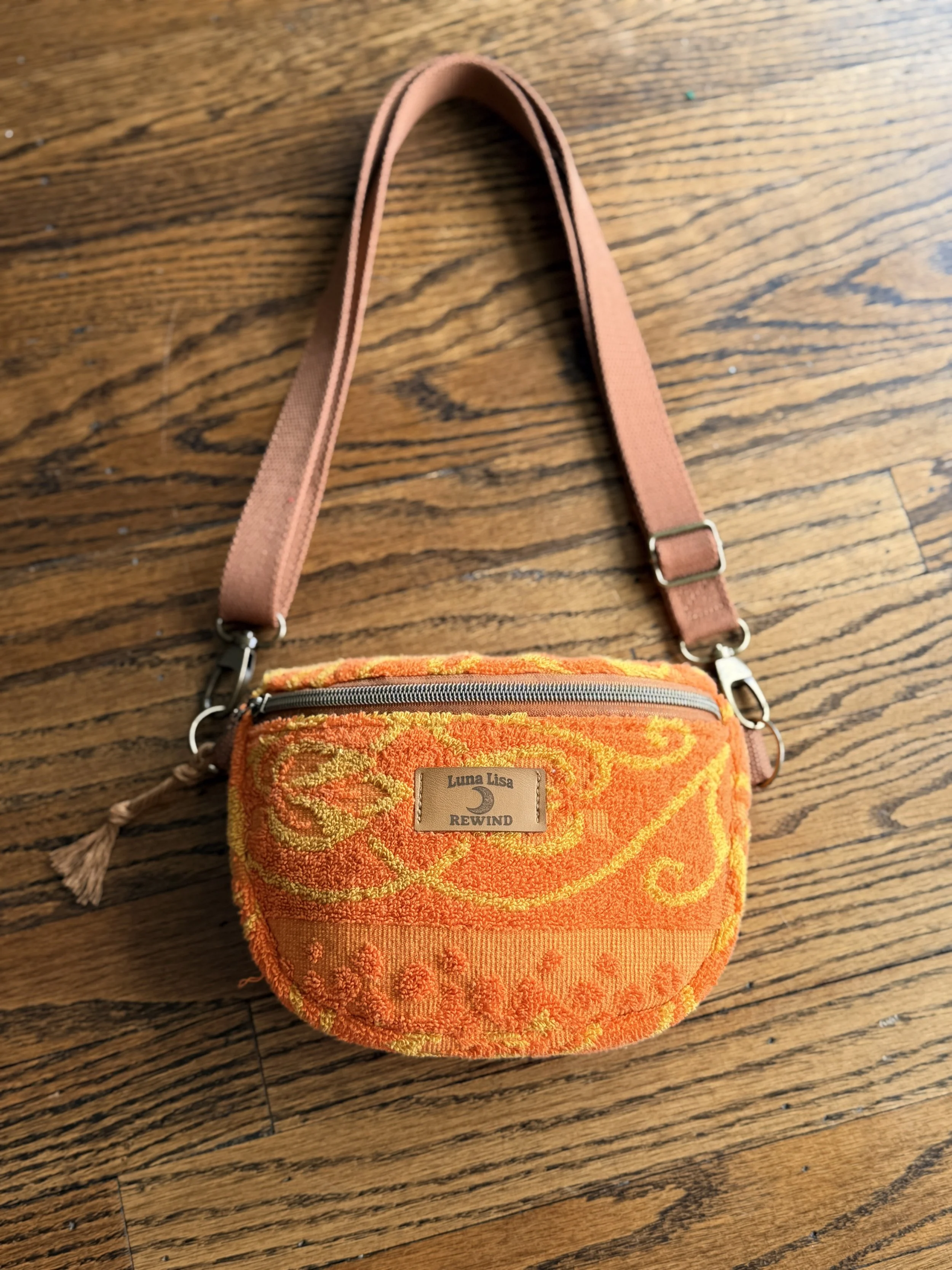 Crossbody Belt Bag Mini - Citrus Sunset
