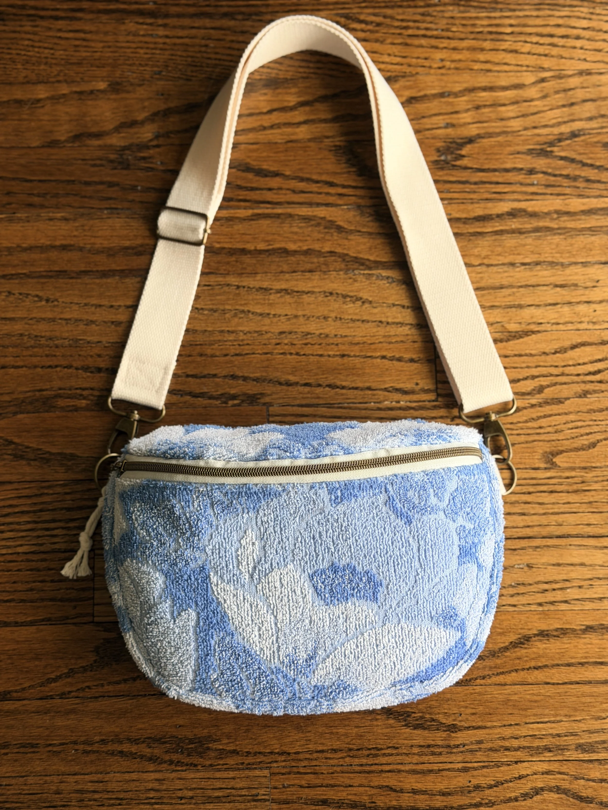 Crossbody Belt Bag - Blue Belle