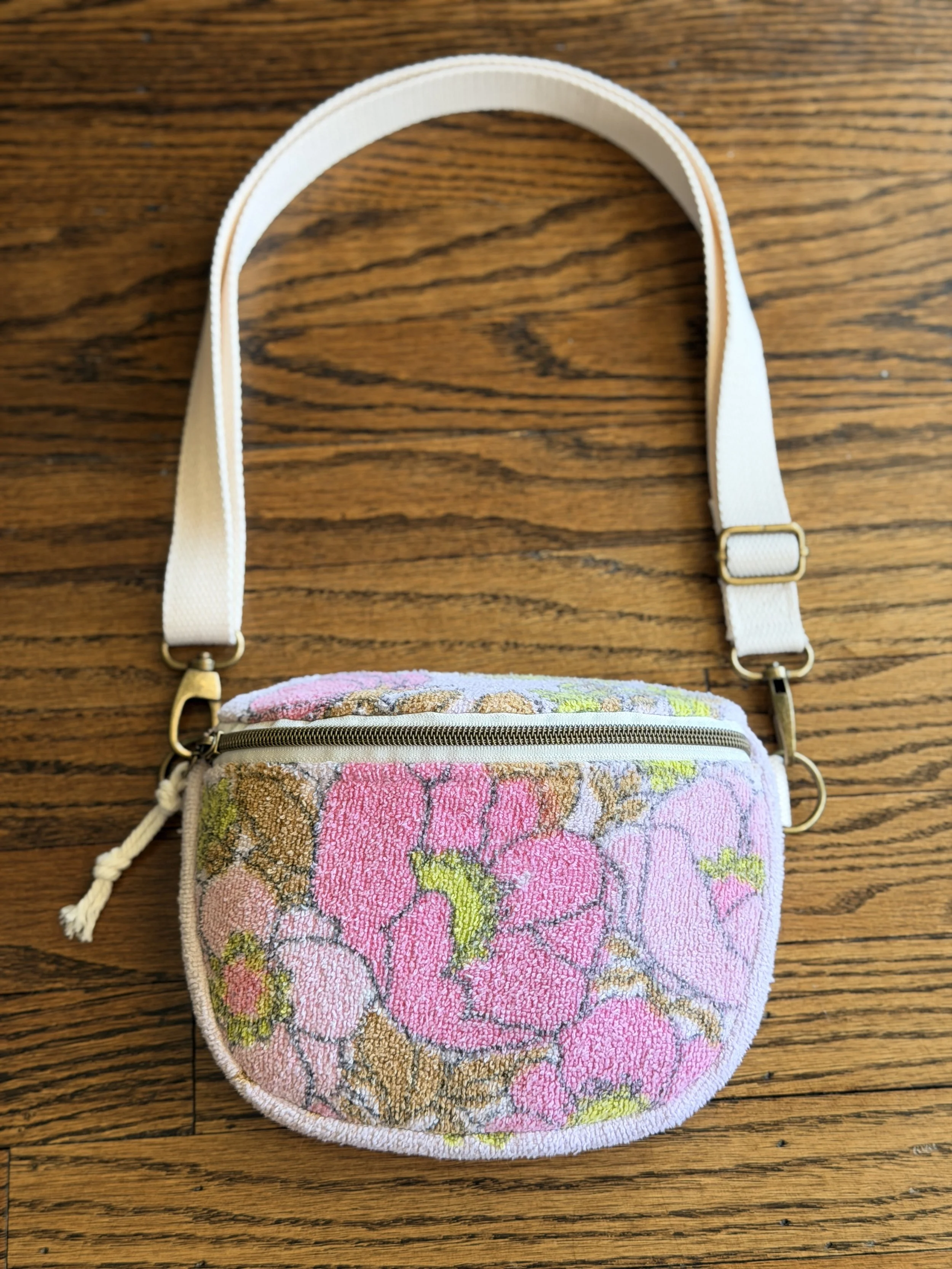 Crossbody Belt Bag Mini - Blush Rush
