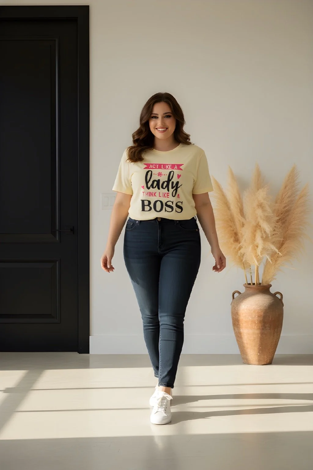 Soft premium fabric
✨ Feminine tailored fit
✨ Statement design that turns heads
✨ Easy to dress up or down
$20.99