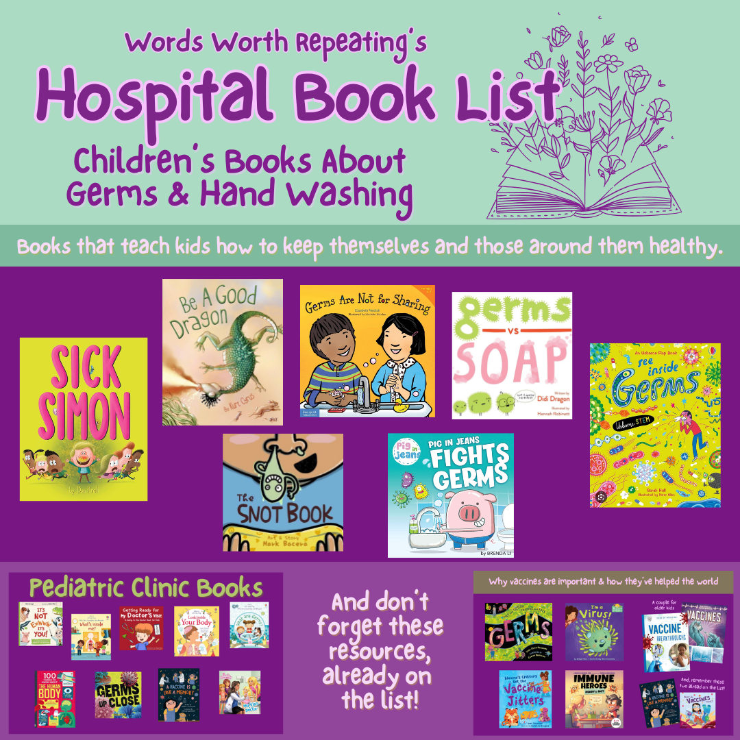 Children's Books About Germs and Hand Washing