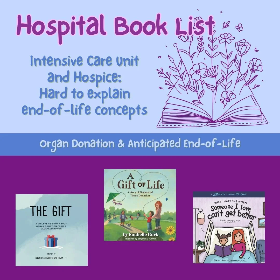 Books About Organ Donation and Hospice/Anticipating Death