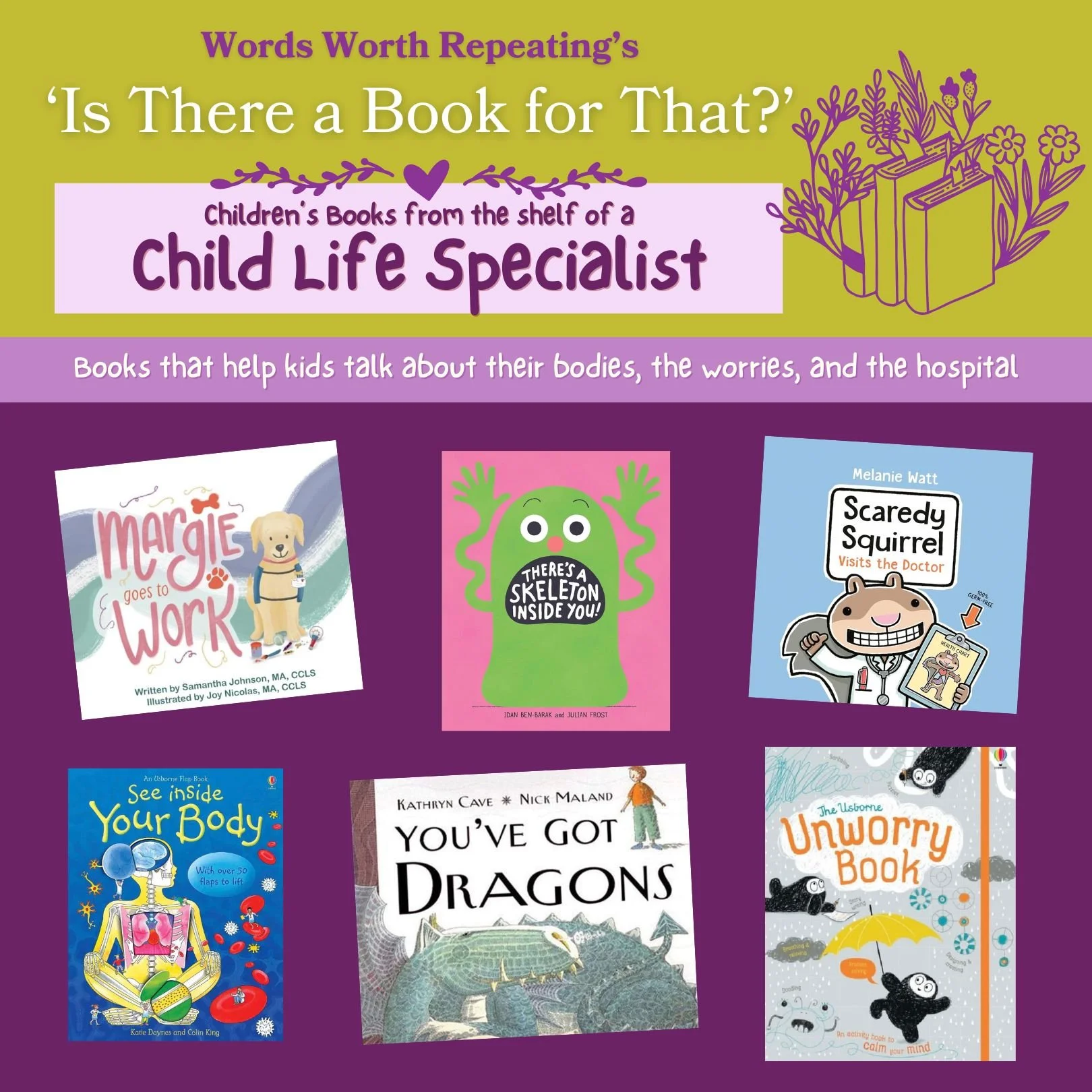 Children’s Books From the Shelf of a Child Life Specialist
