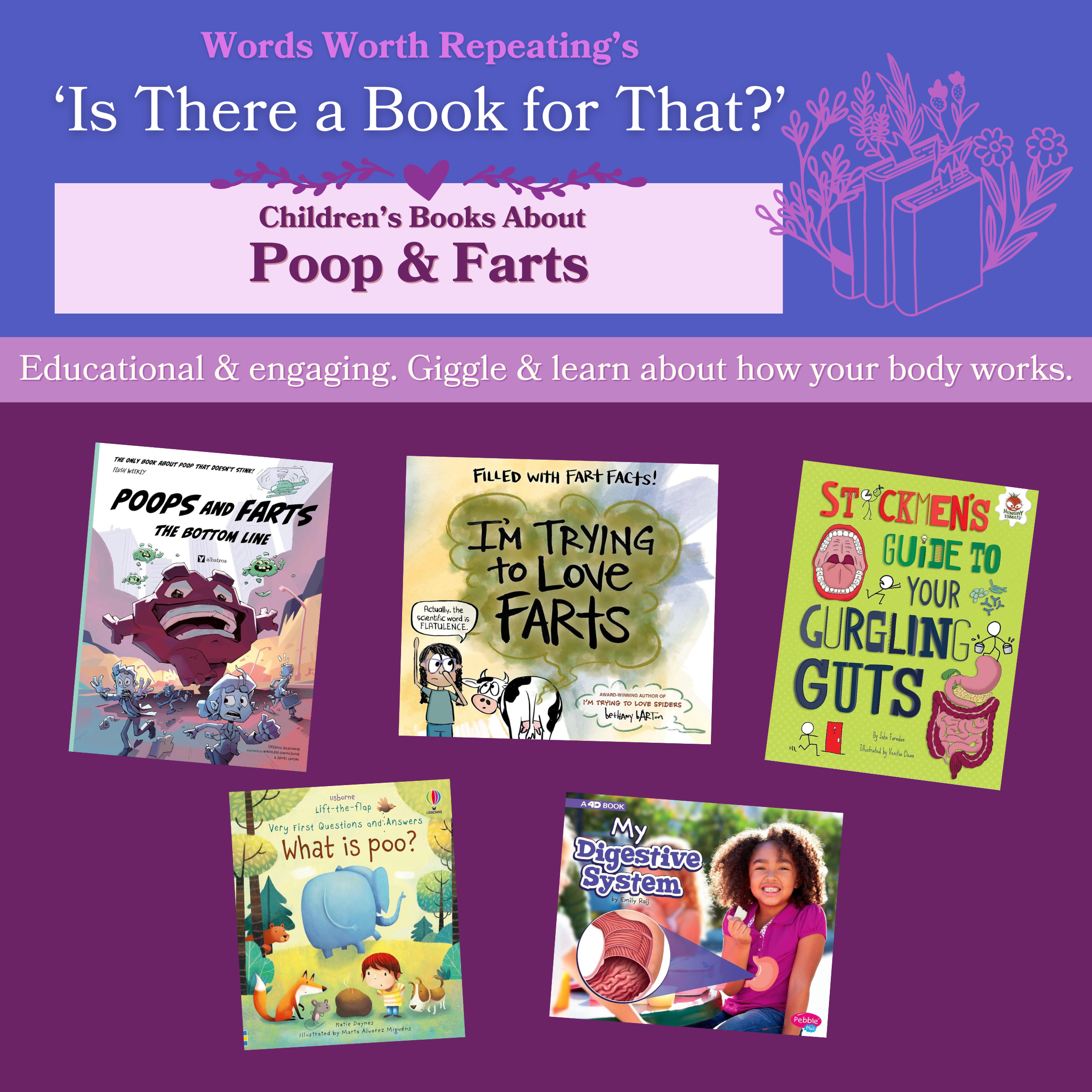 Children’s Books About Poop and Farts
